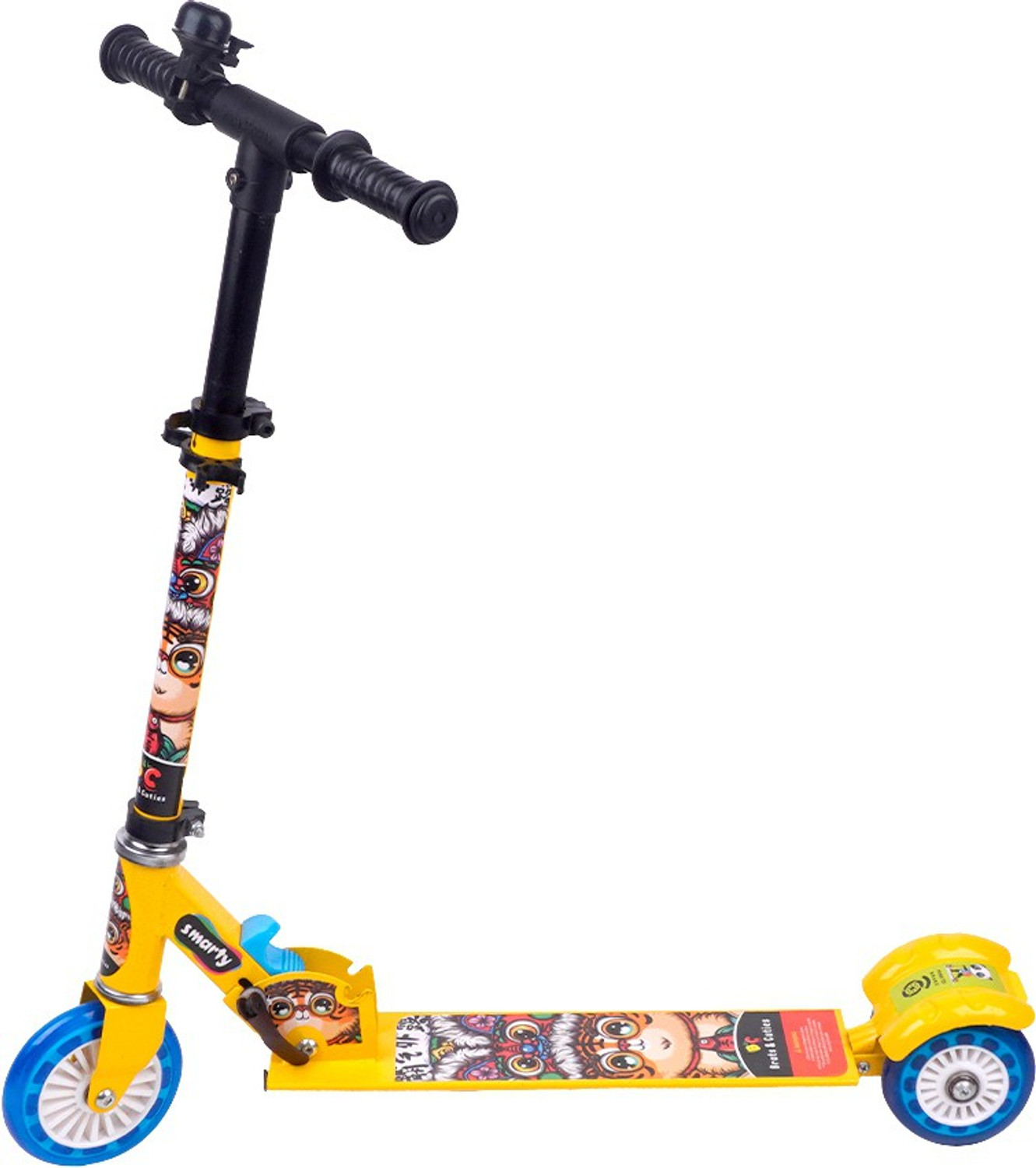 Image of SPEEDFOX Kids folding kick runner for boys and girls agegroup 2-6 years max weight 40kgs Kids Scooter