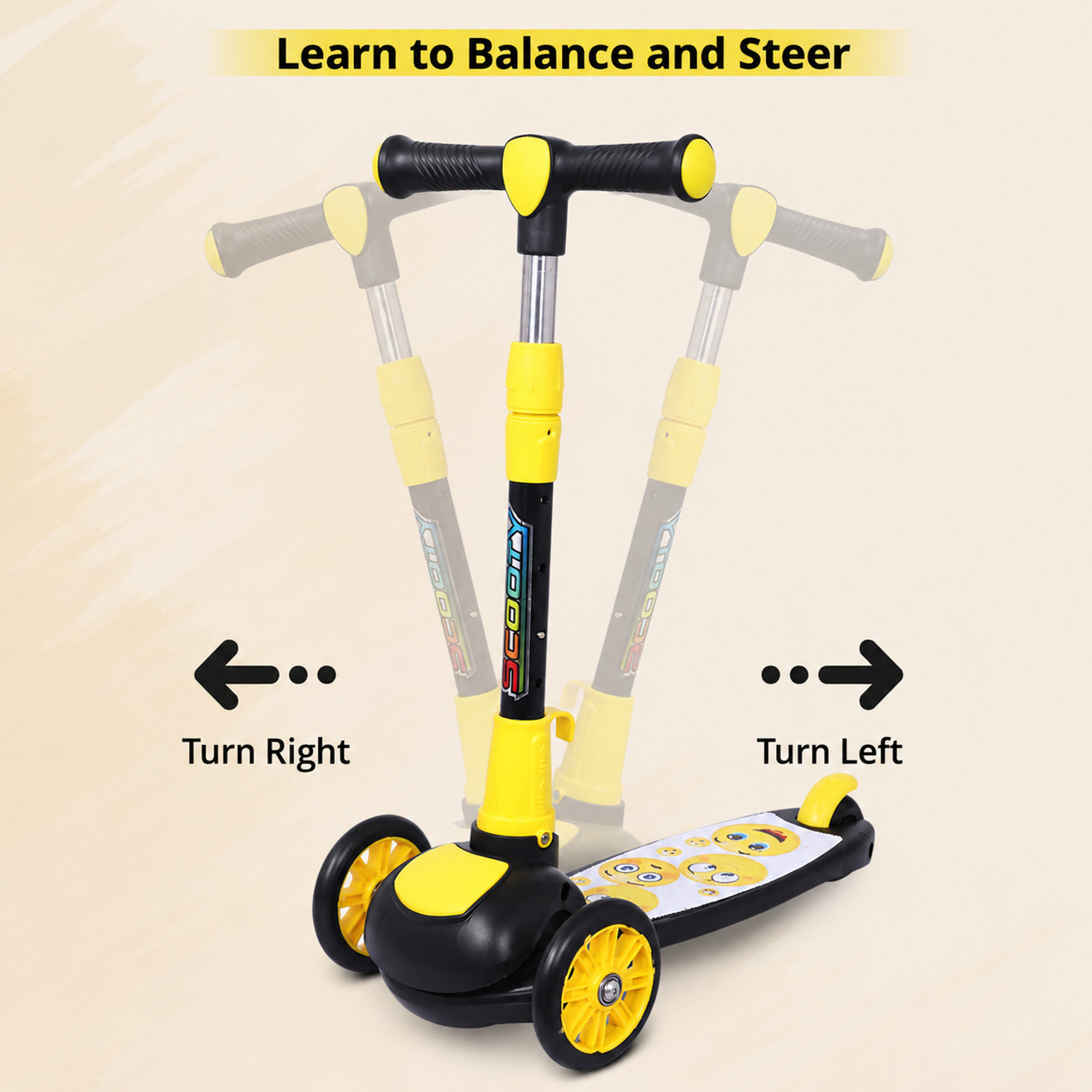 Image of SPEEDFOX kids Scooter | Foldable Kick Skating Cycle| Skate Scooter 50Kg Capacity ride on