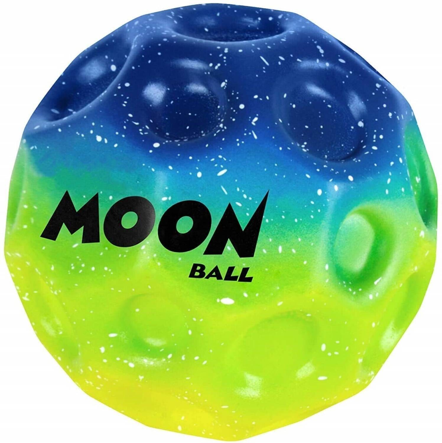 Aclipse Crazy Soft Rubber Moon Super High Bouncing Ball, Space Balls for Kids