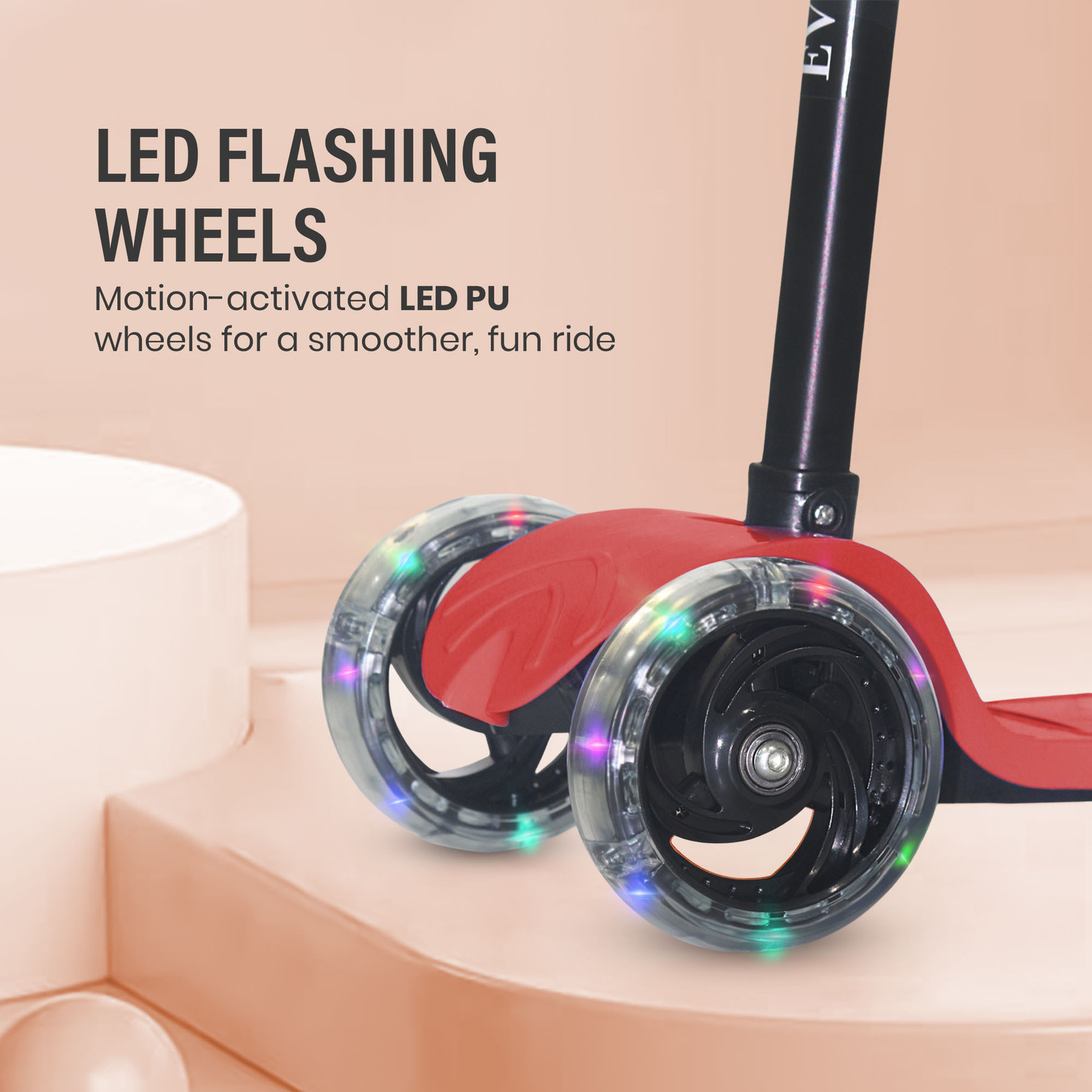 Image of EVELANCE Lil Roamer Scooter Foldable Kick Skating Cycle| Skate Scooter 50Kg Capacity