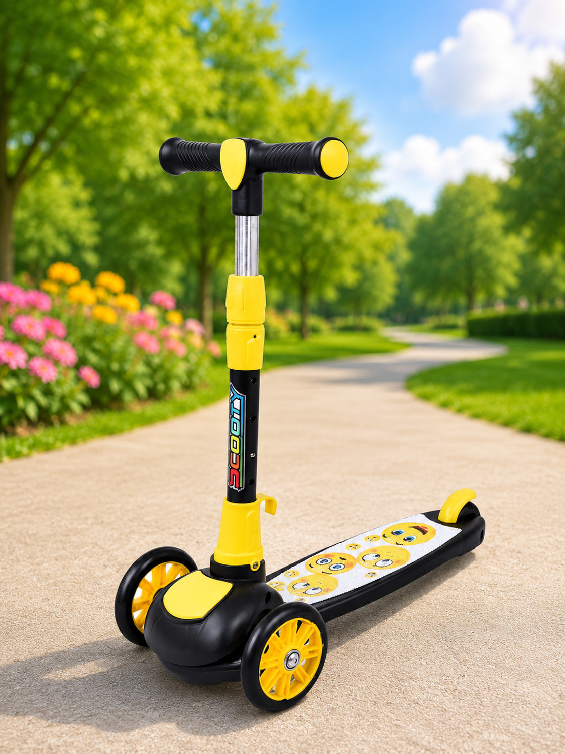 Image of SPEEDFOX kids Scooter | Foldable Kick Skating Cycle| Skate Scooter 50Kg Capacity ride on