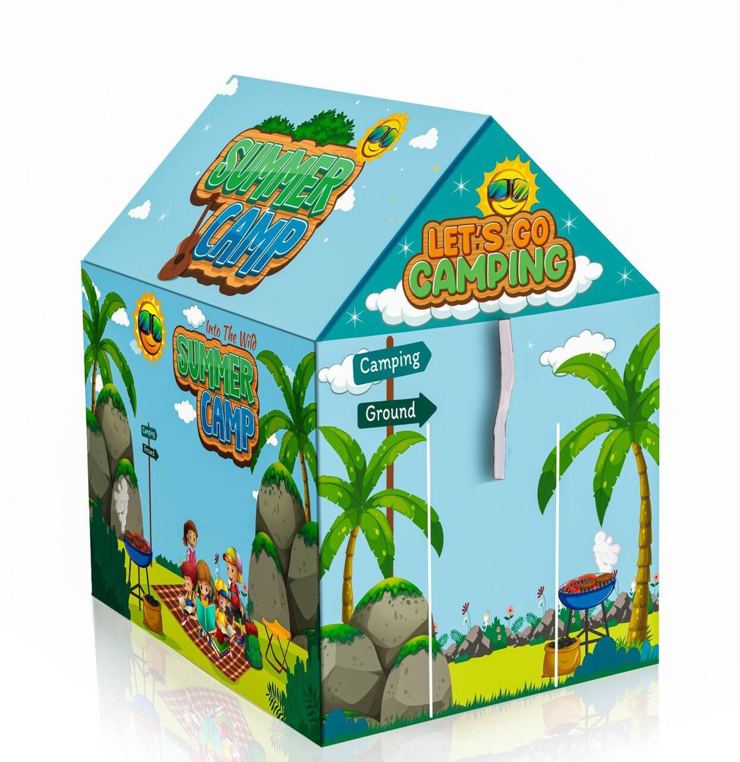 Image of TOOBIL SUMMER THEME PLAY TENT HOUSE