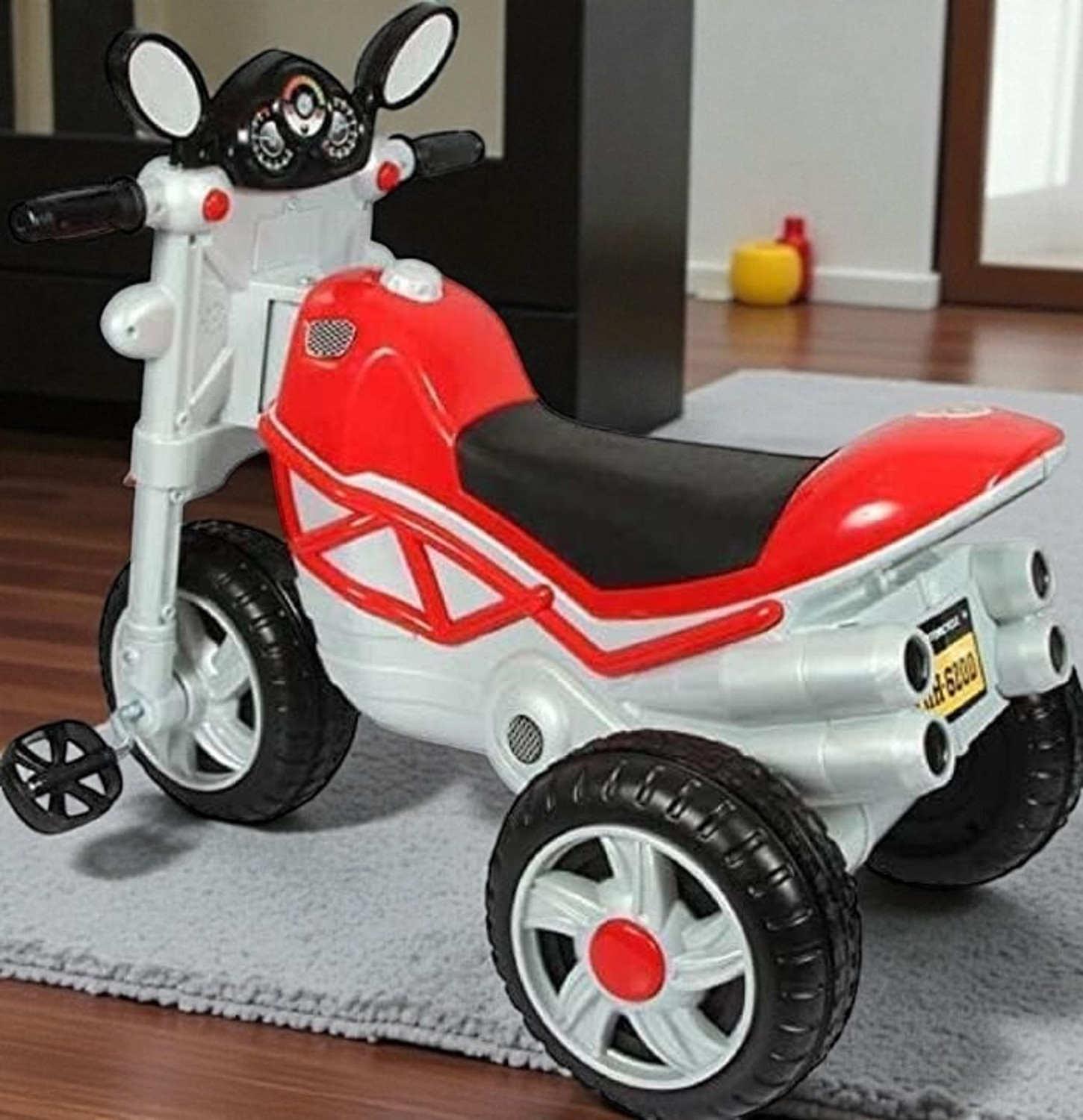 Image of baby tone NEW LOOK BABY TRICYCLE WITH MUSIC & LIGHT, MADE IN INDIA, UPTO 3 YEAR KIDS ONLY