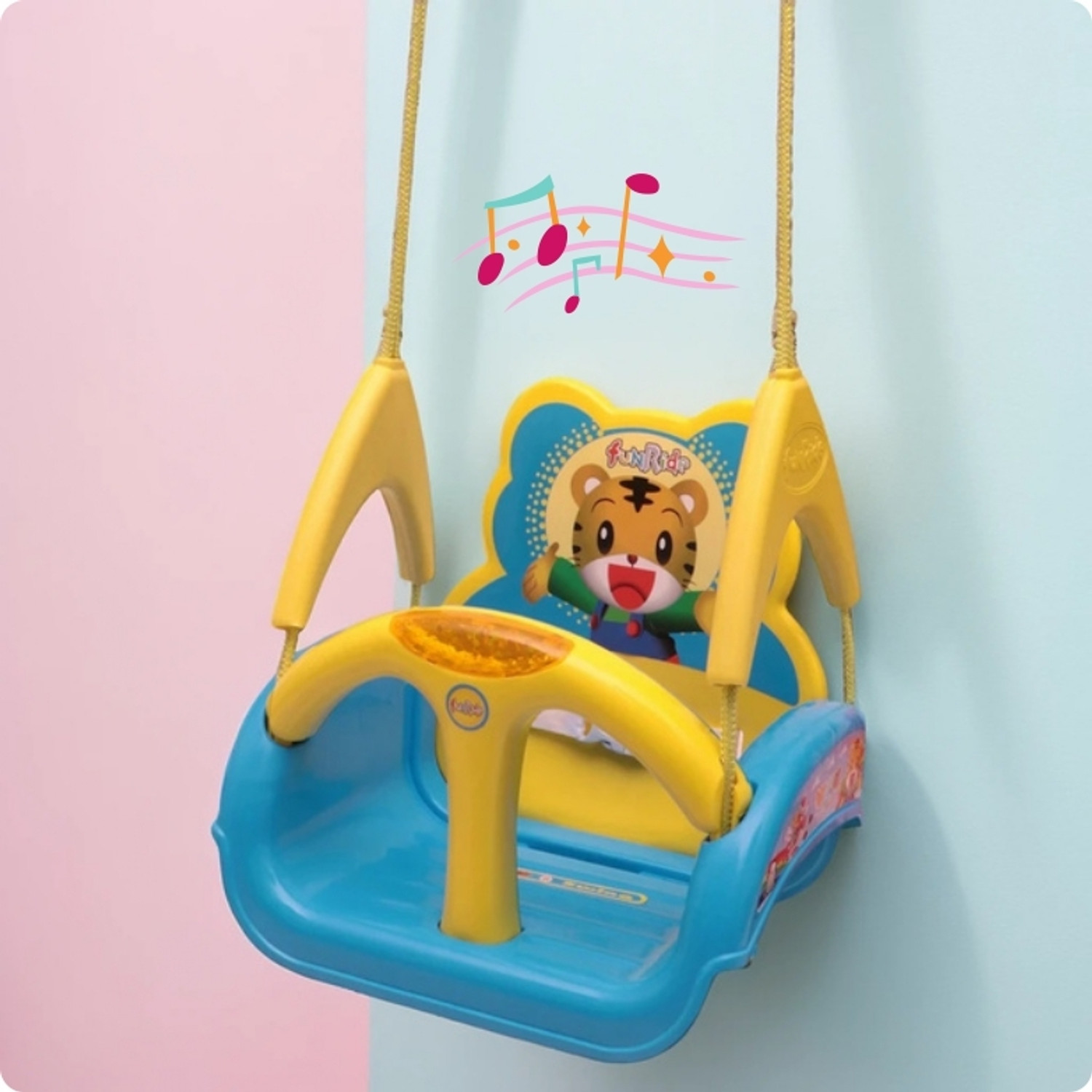 Image of Ehomekart 3 in 1 Wave Adjustible Swing Toy with Music for Kids