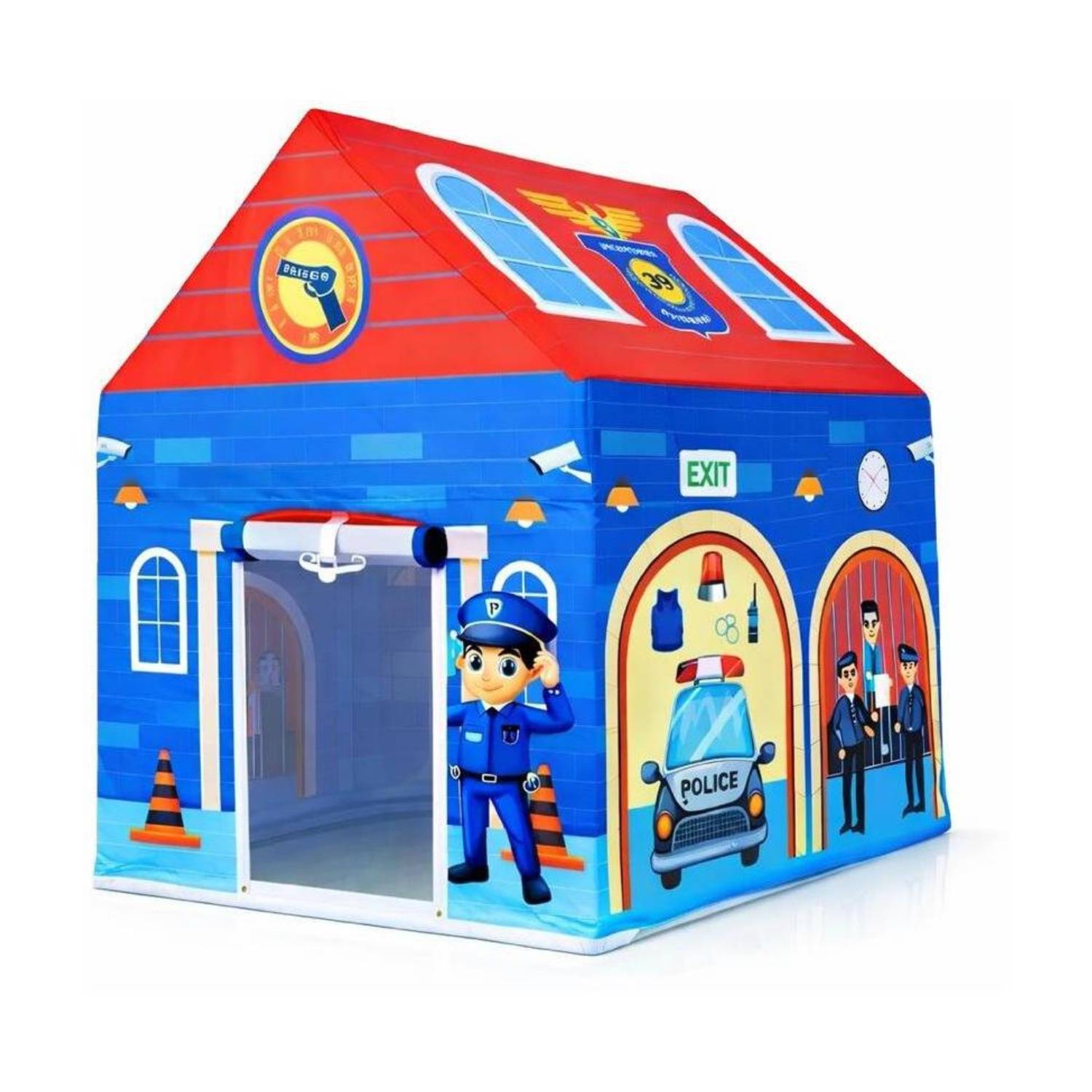cantus Tent House 10 year kids toys police station house for boys and girls(Big Size)
