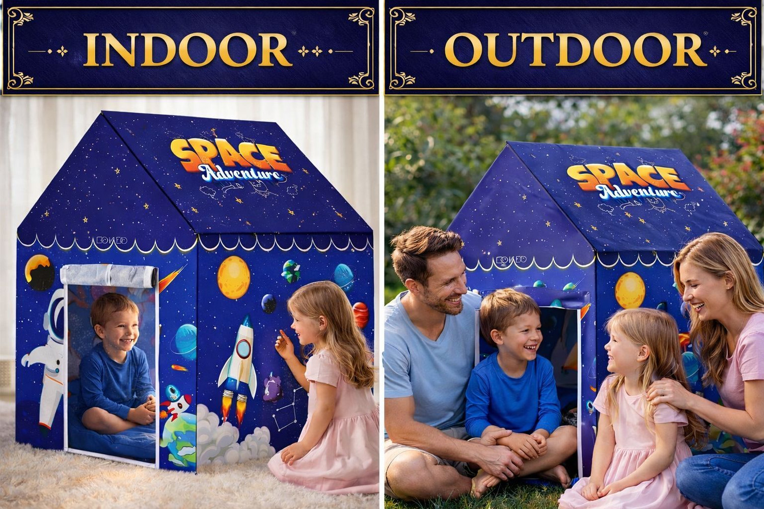 Image of cantus Tent House for Kids Space Play Tent House toys for boys and girls(Big)