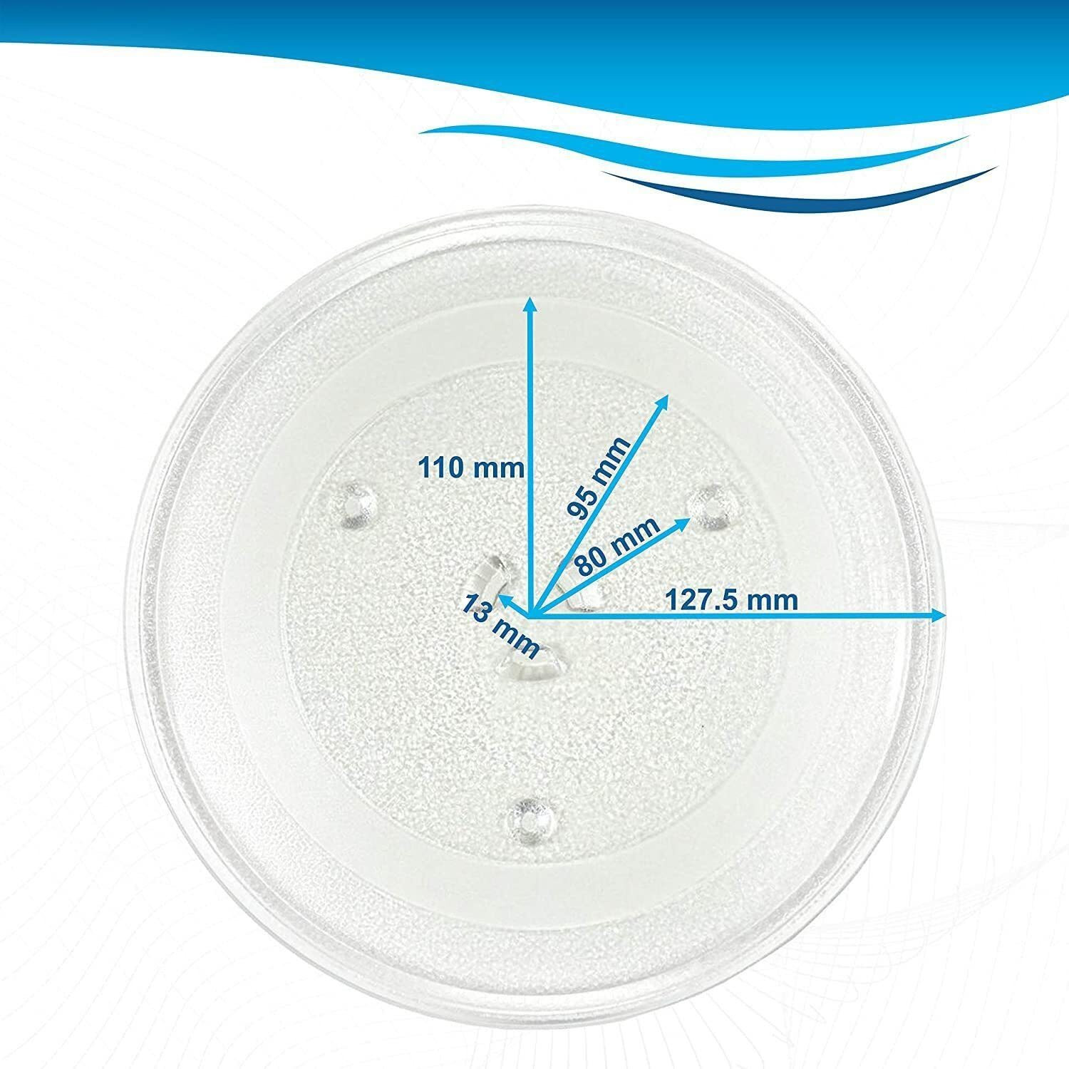 Image of jkbk GW73VD Samsung Microwave Fiber Glass Microwave Turntable Plate