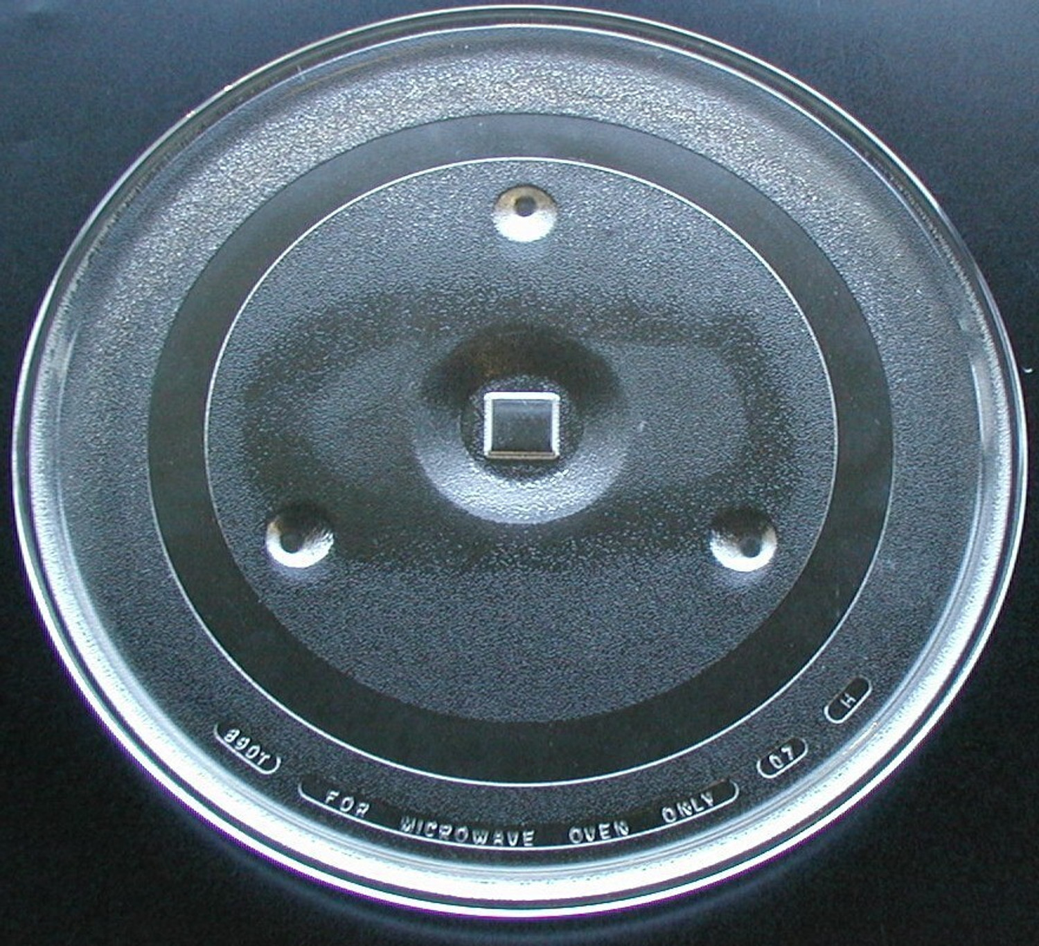 Image of GoodsBazaar Universal 12.5 Coupler Oven Plate Fiber Glass Microwave Turntable Plate