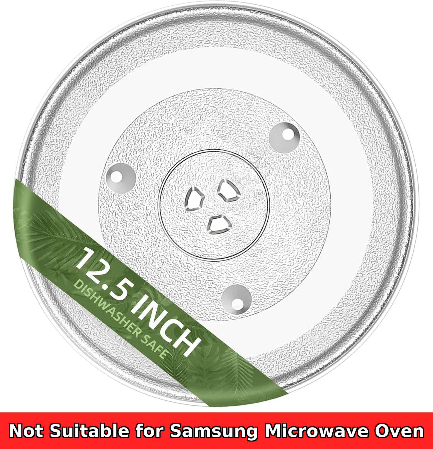 Image of jkbk Glass Plate LG MC2844EB Fiber Glass Microwave Turntable Plate