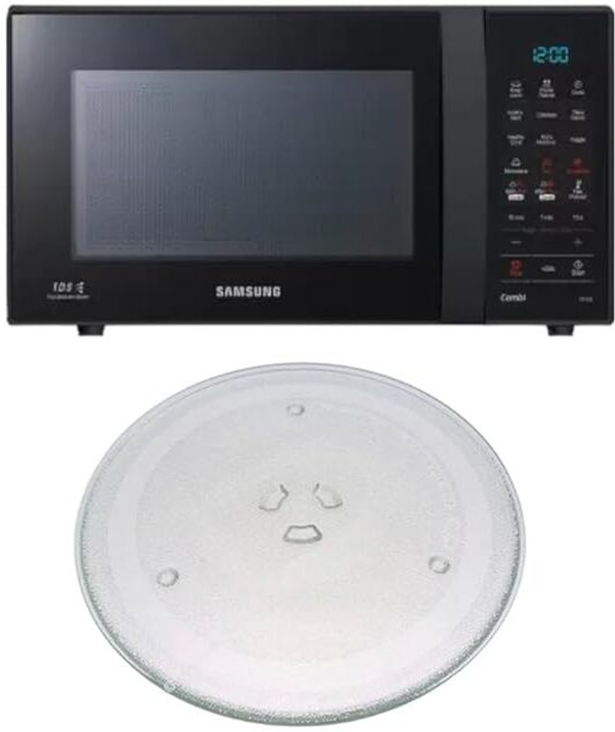 Image of jkbk GW73VD Samsung Microwave Fiber Glass Microwave Turntable Plate