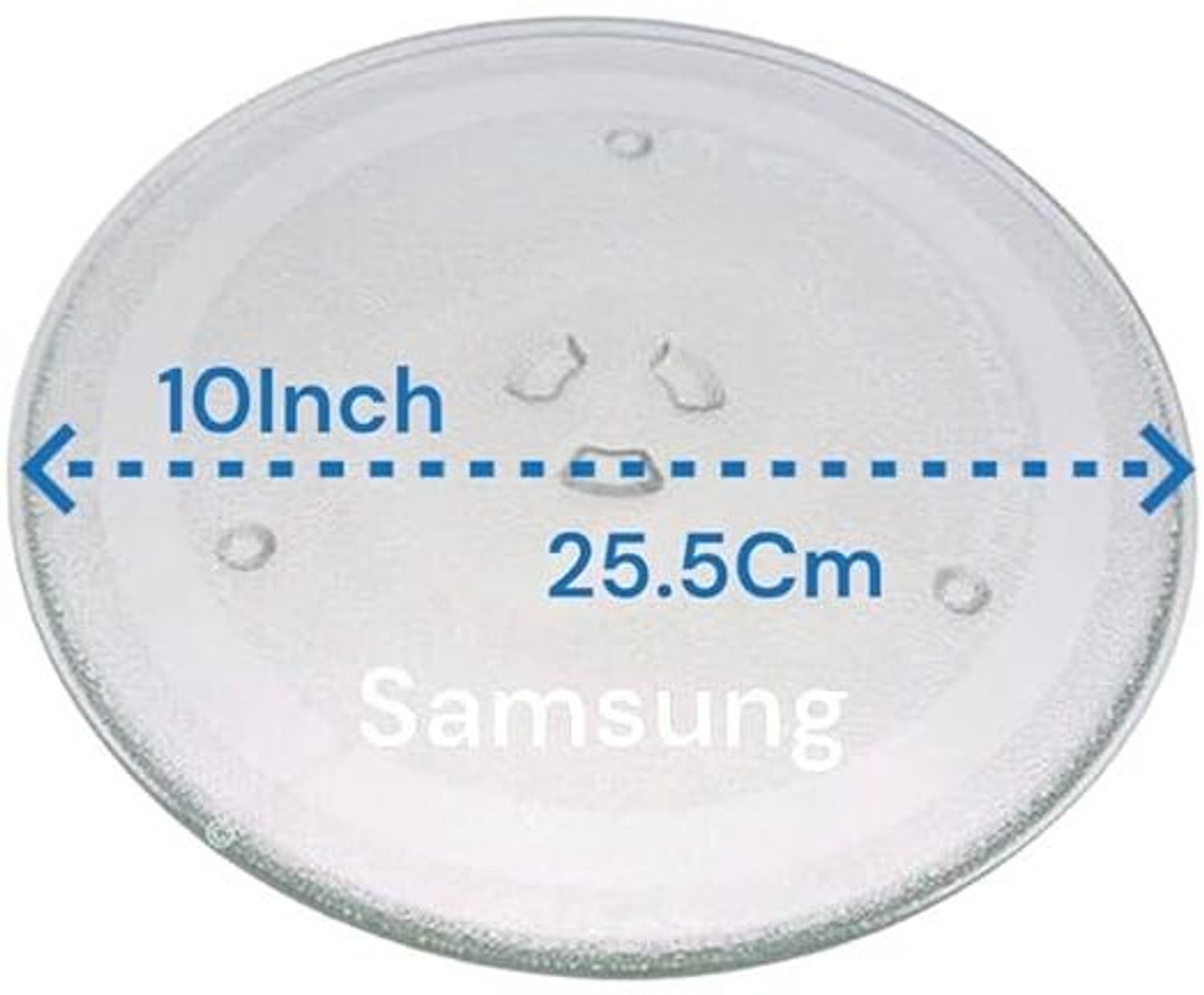 Image of jkbk GW73VD Samsung Microwave Fiber Glass Microwave Turntable Plate