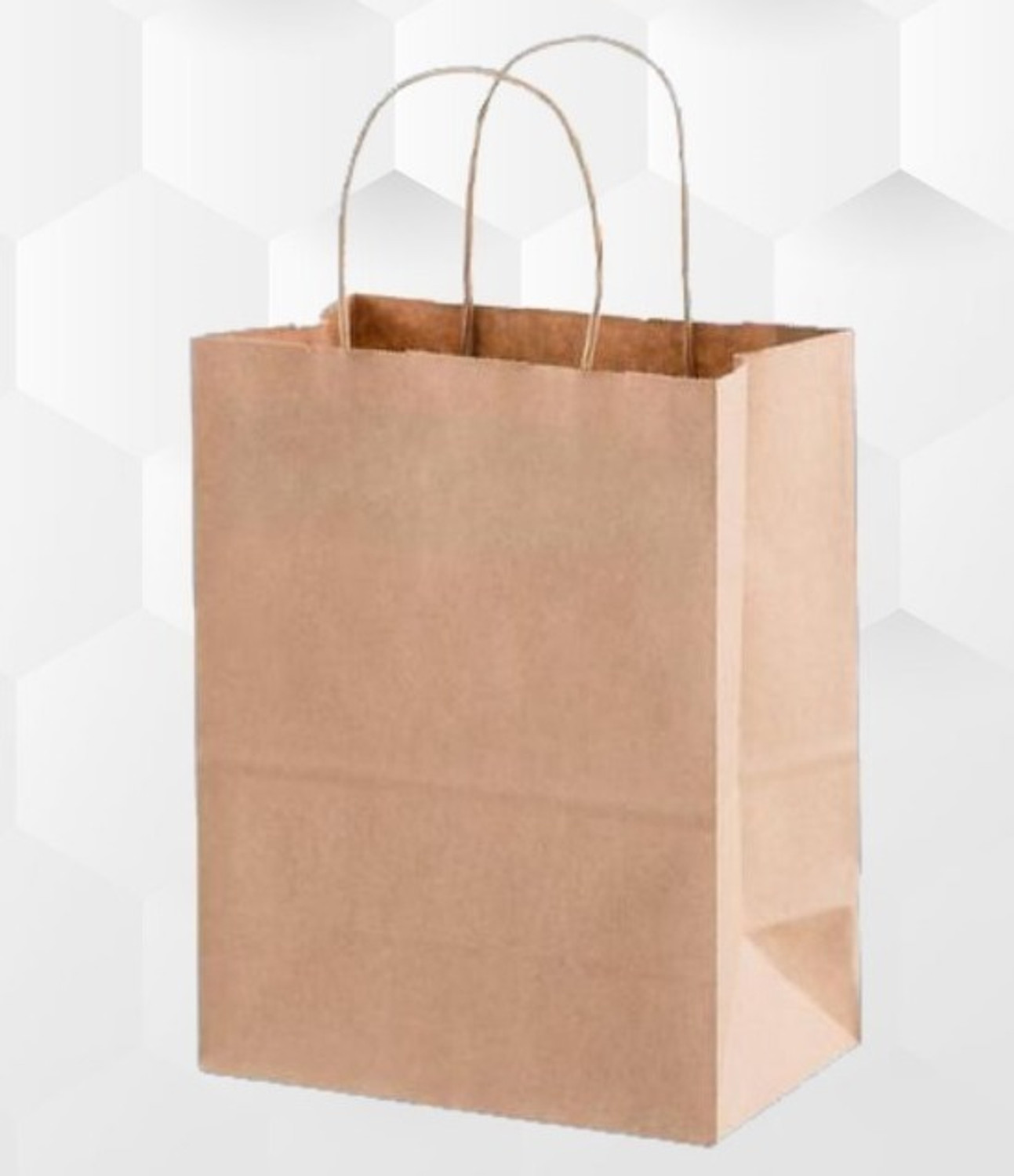Image of ANUPAM Brown Paper Bags with Twisted Handles Suits In Gifting, Shopping & Packing Security Bag