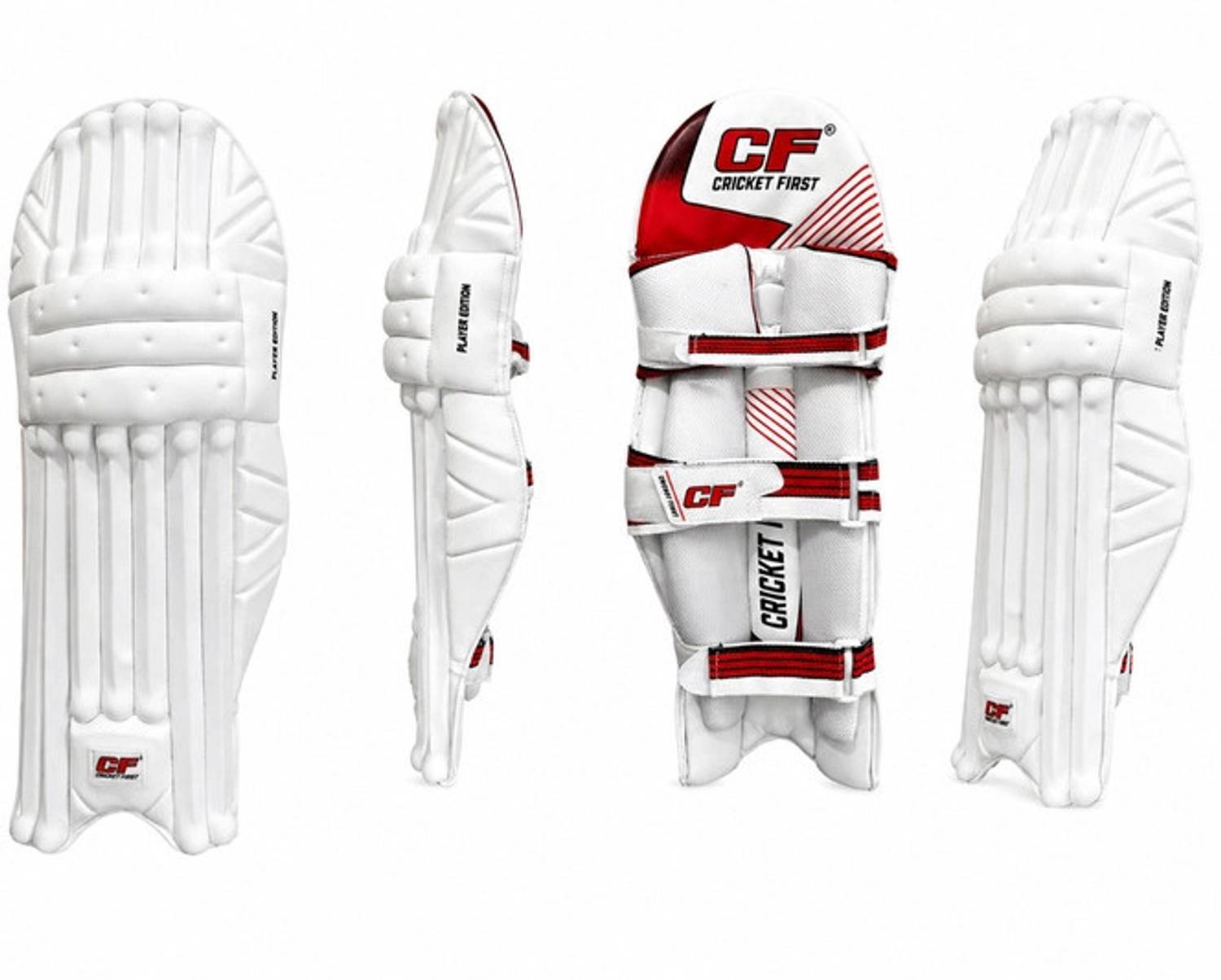 Cricket Full Size Test Batting Leg Guards for Right Hand Batsman - Image 4