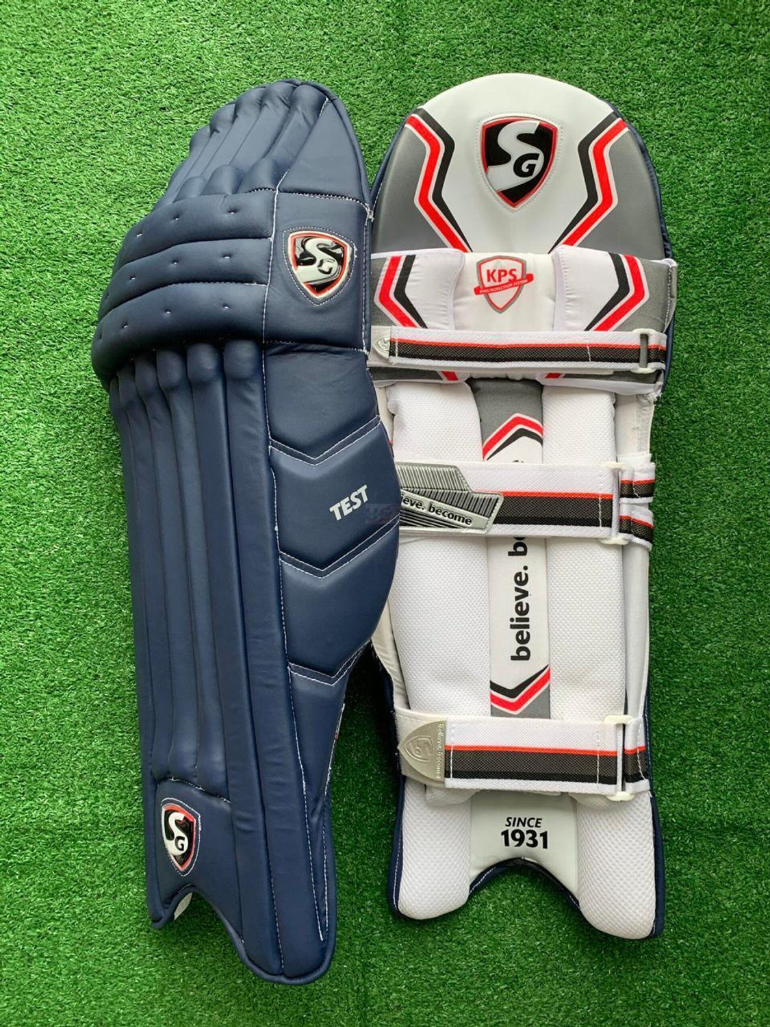 Image of SIS SG TEST OPENER BATTING LEG GAURDS Men's (39 - 43 cm) Batting Pad