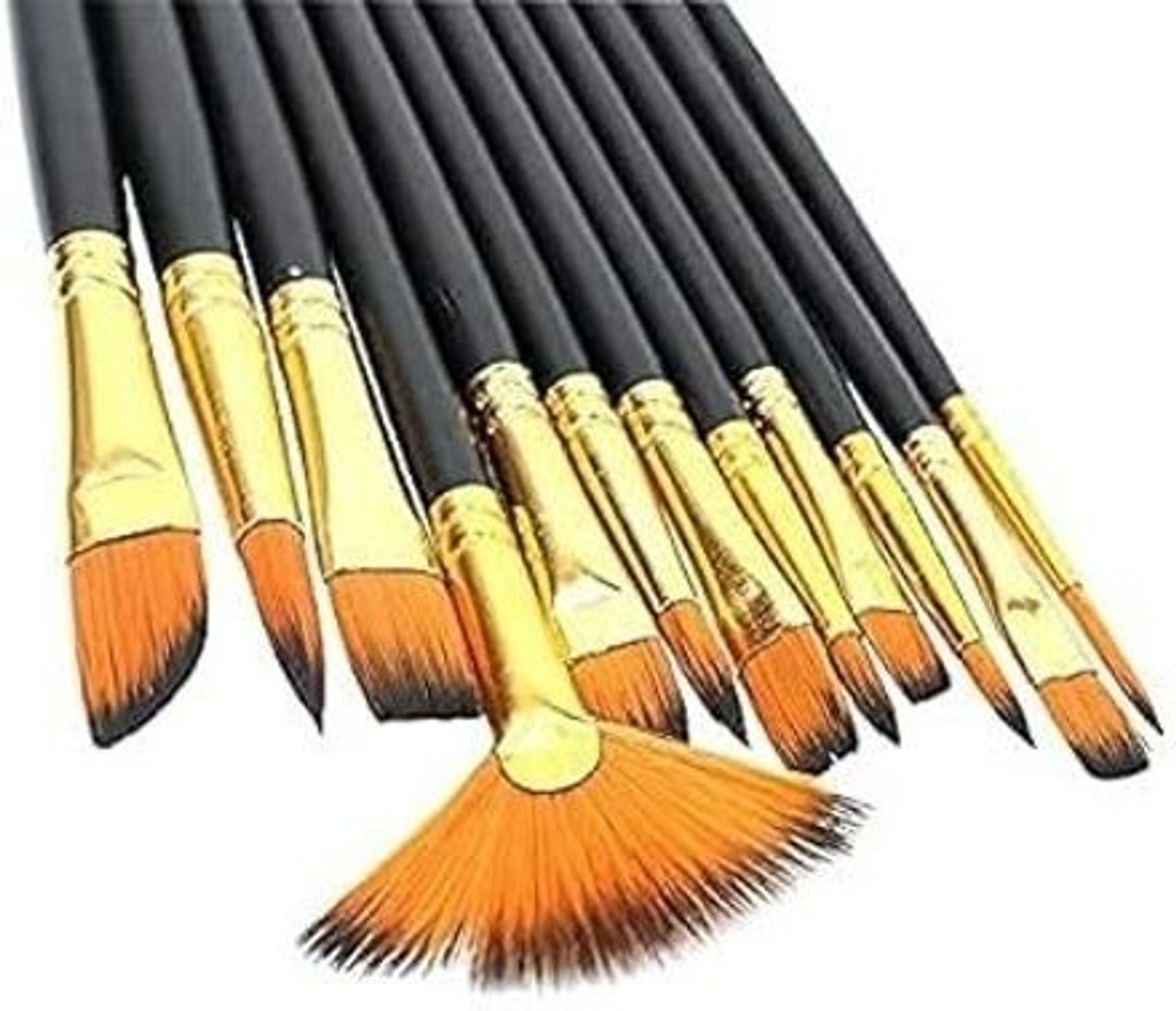 Image of HouseOfCommon Artist Acrylic Paint Brush for Acrylic /Watercolor