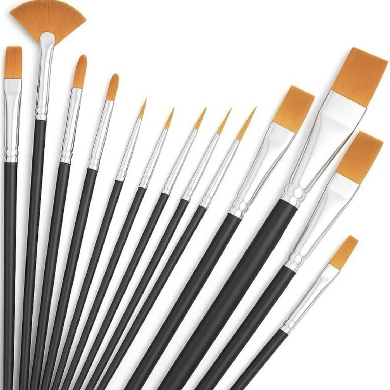 BloomTip Premium Painting Brushes Set Artist brush for Multipurpose Watercolor