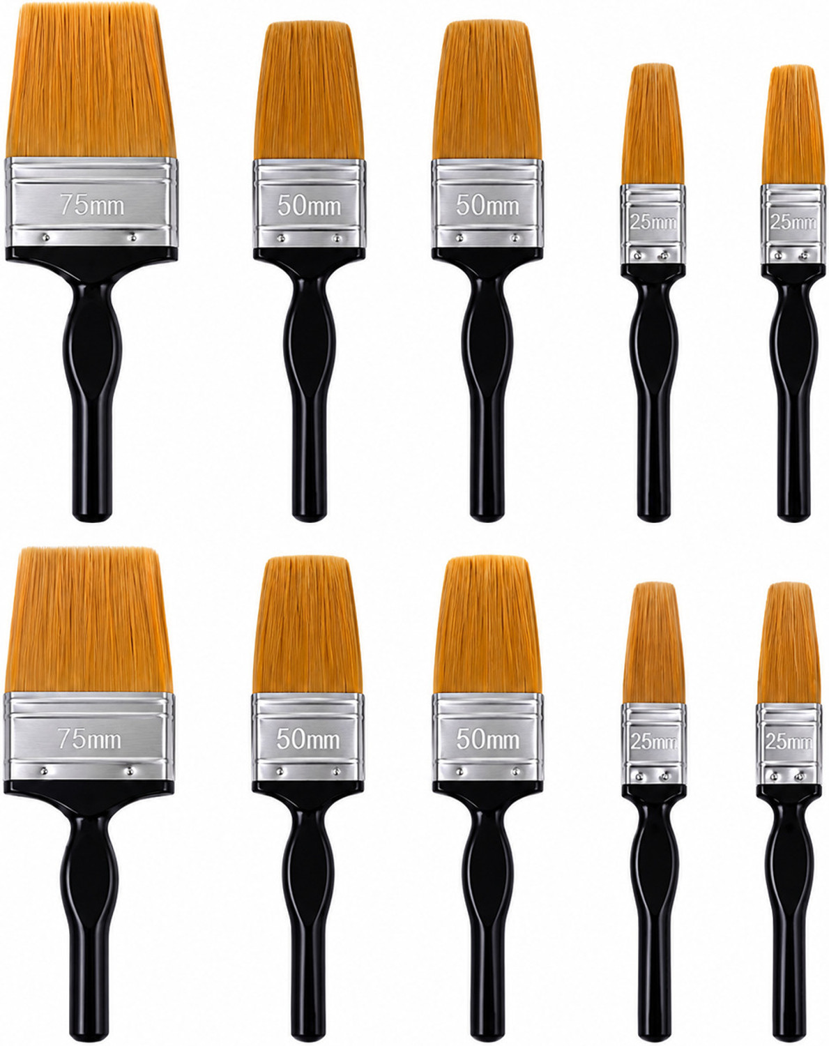Image of BloomTip Premium Painting Brush Set Synthetic Hair Paint Brush Set