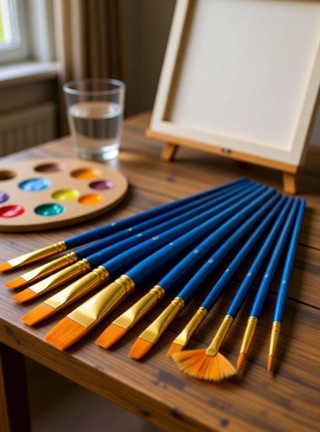 Beauty Hub Decor Professional Artist Painting Brush Set for Acrylic, Watercolor