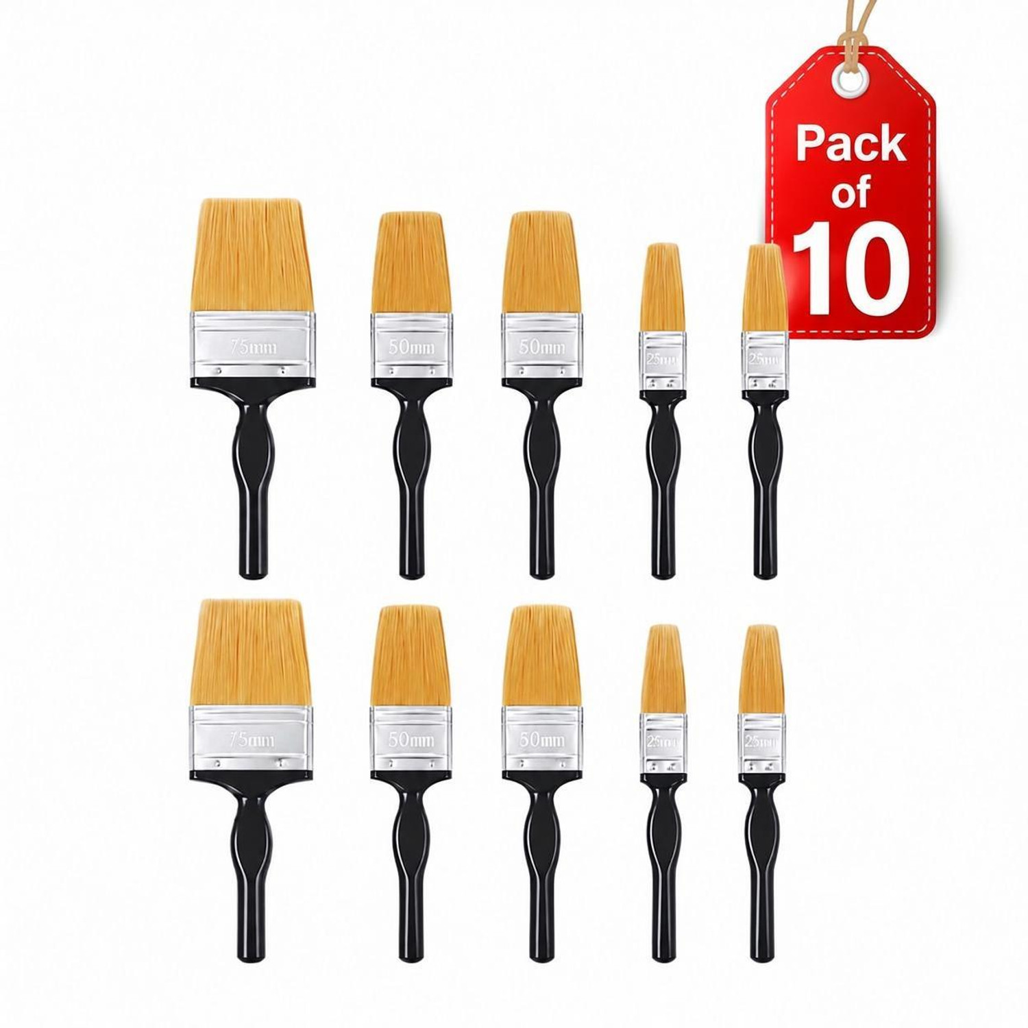 Image of BloomTip Premium Painting Brush Set Synthetic Hair Paint Brush Set