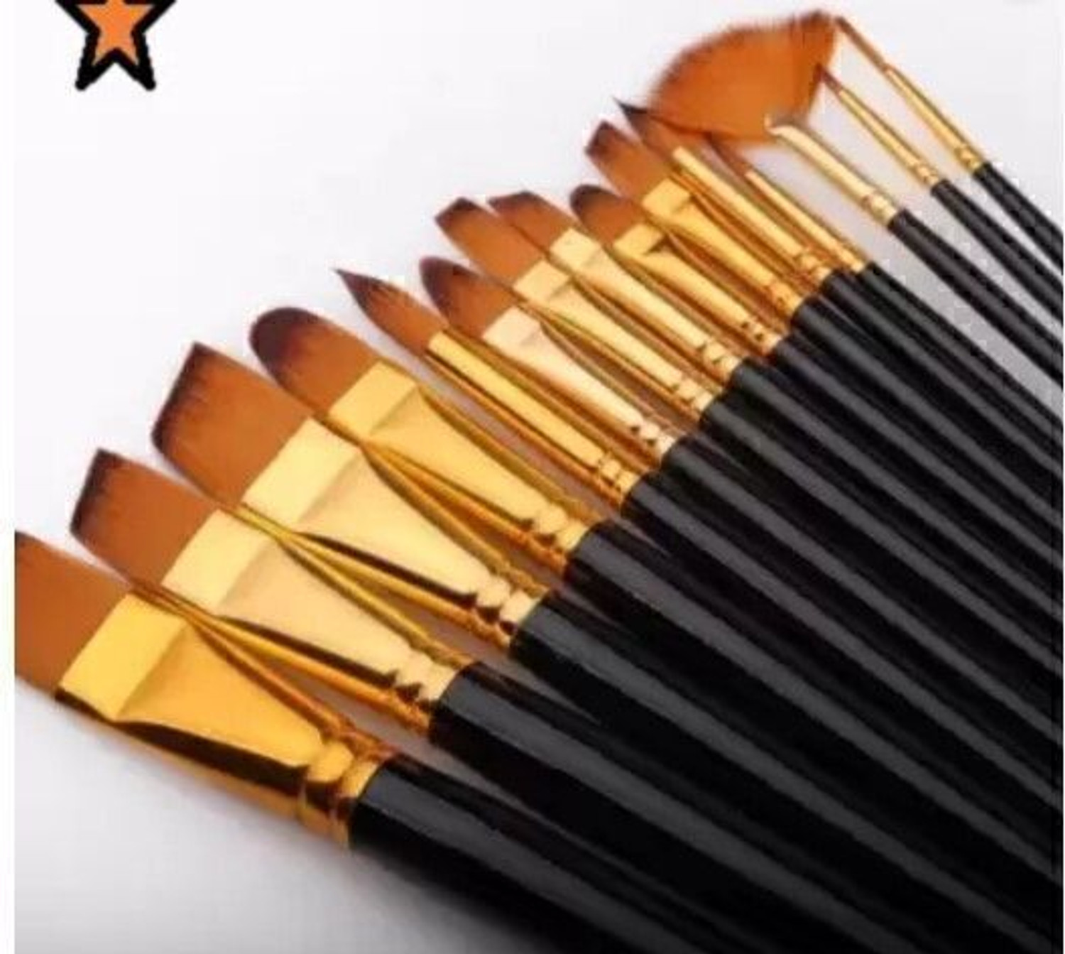 Image of Svsu Artist Professional Nylon Painting Pens /Brush Acrylic Oil Watercolor