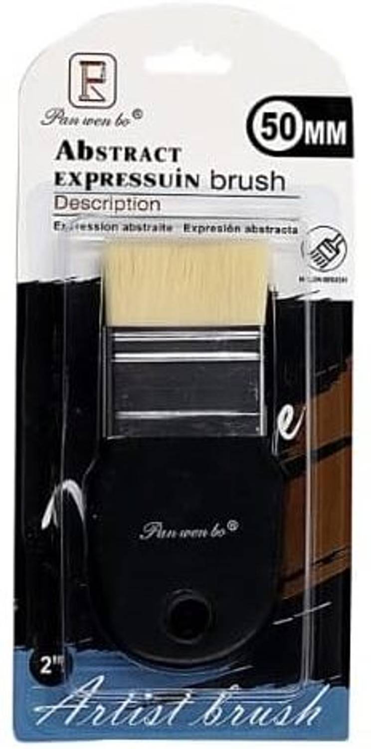 BOLT BEE Abstract Expressuin Brush for Water-mixable Oil Paints (50mm)