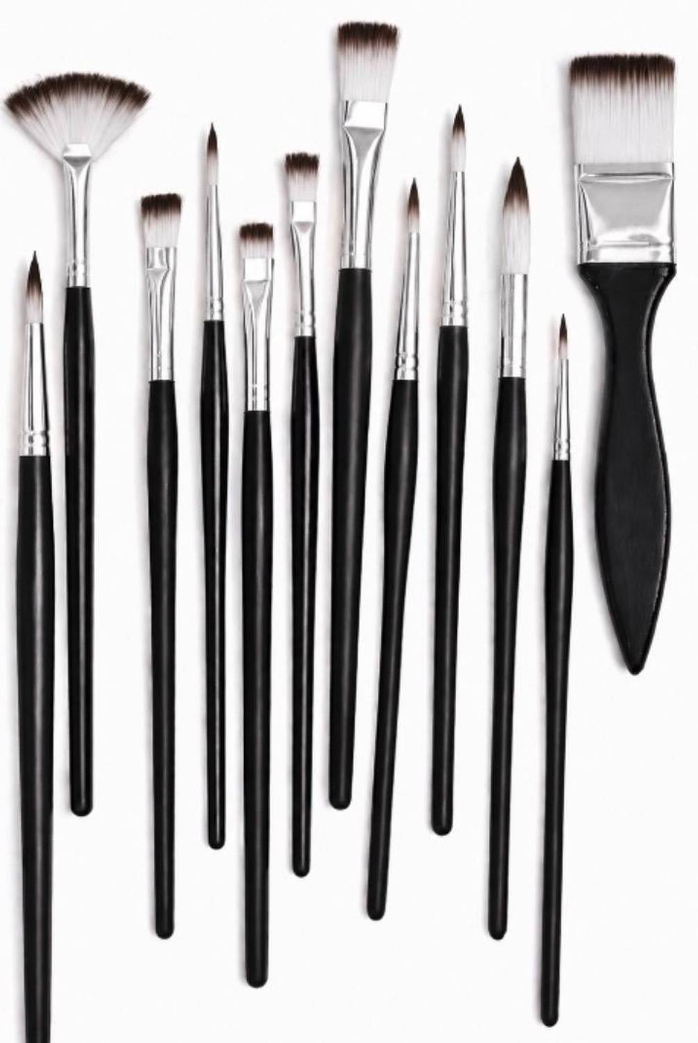 BloomTip 13 Piece Multipurpose Painting Brush Set Pack of 13 - Image 1