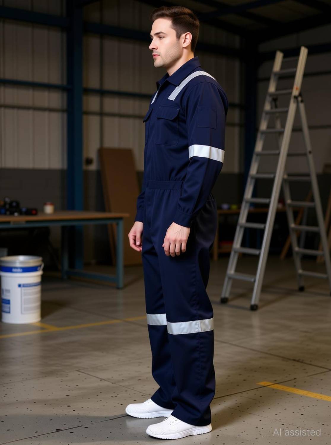 Associated Boiler Suit Navy Blue XXXL - Image 1