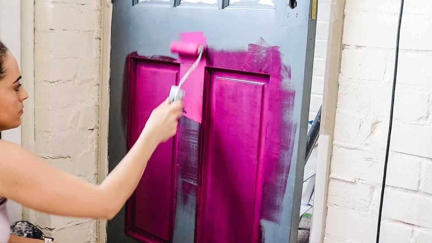 Image of HouseOfCommon 4 inch 6 inch 9 inch PAINT ROLLER WITH PAINT TRAY Paint Roller
