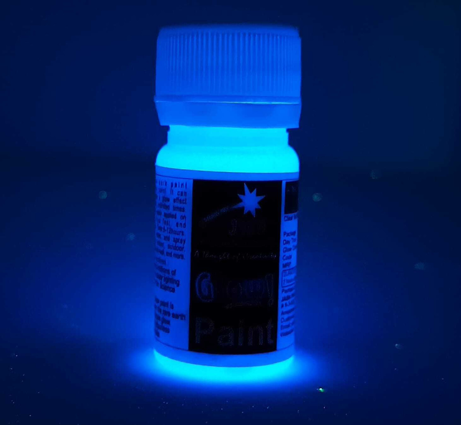 Image of Jash Night Glow Paint Night Glow water-based acrylic paint Voilet 30gm(50ml)