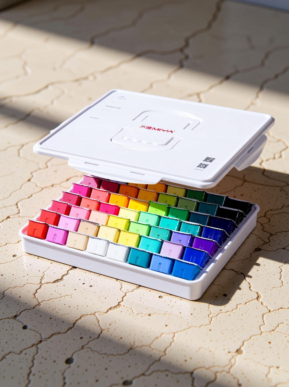 Image of thoovi HIMI - Gouache Paint - 30 Ml Cups X 56 Colours Set