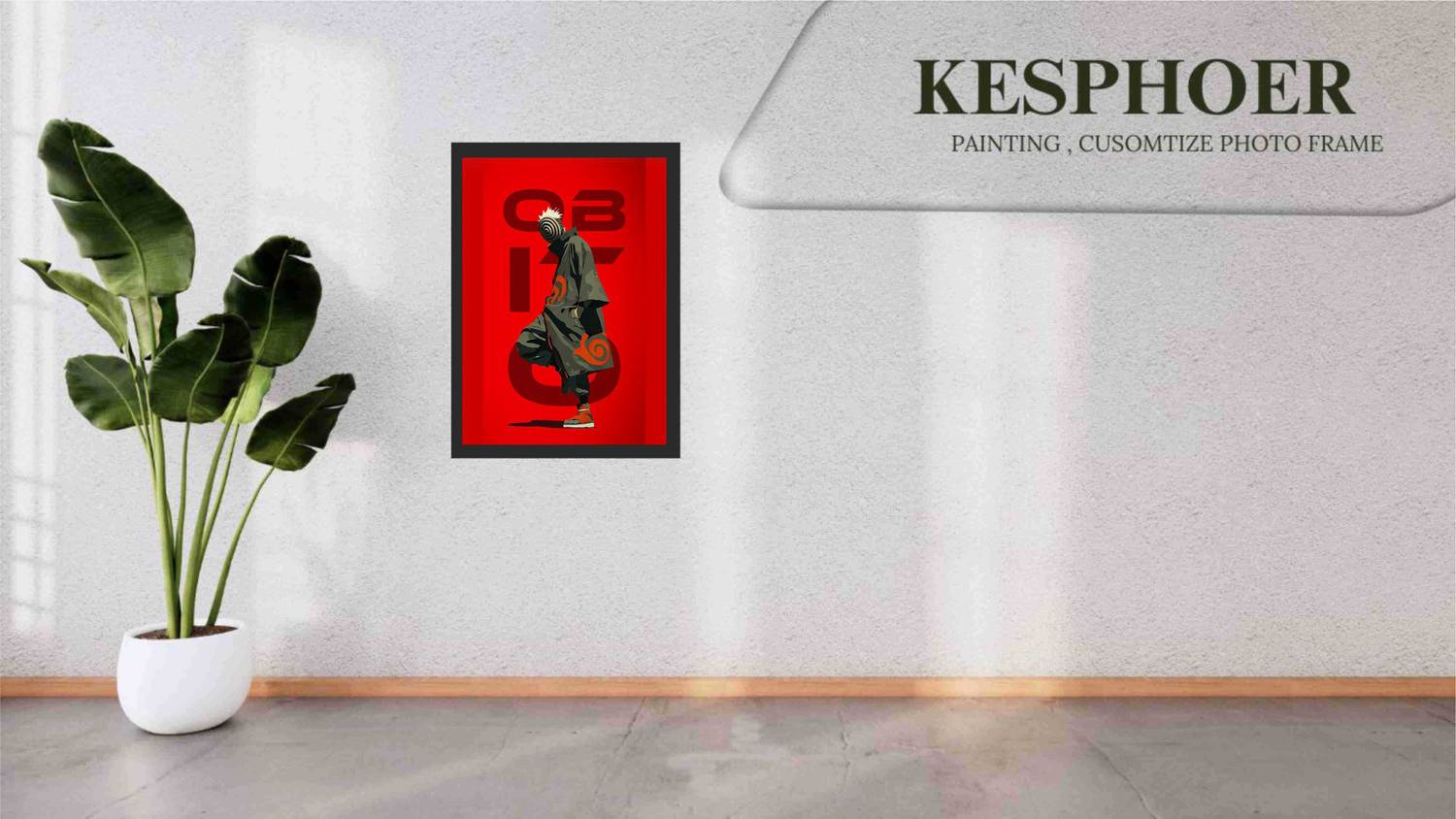 KESPHOER Anime Wall Decore 14x10 inch Photo Frame - Image 3