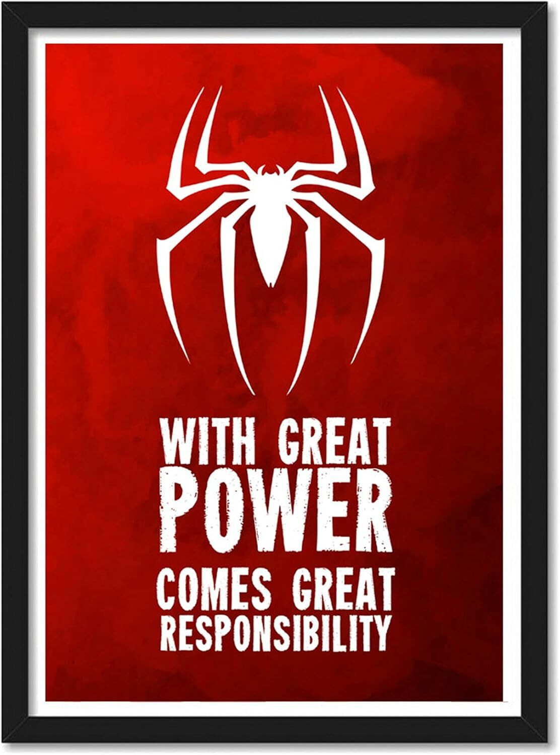 Image of JGZ MANUFACTURERS Spiderman Digital Reprint 12 inch x 8 inch Painting