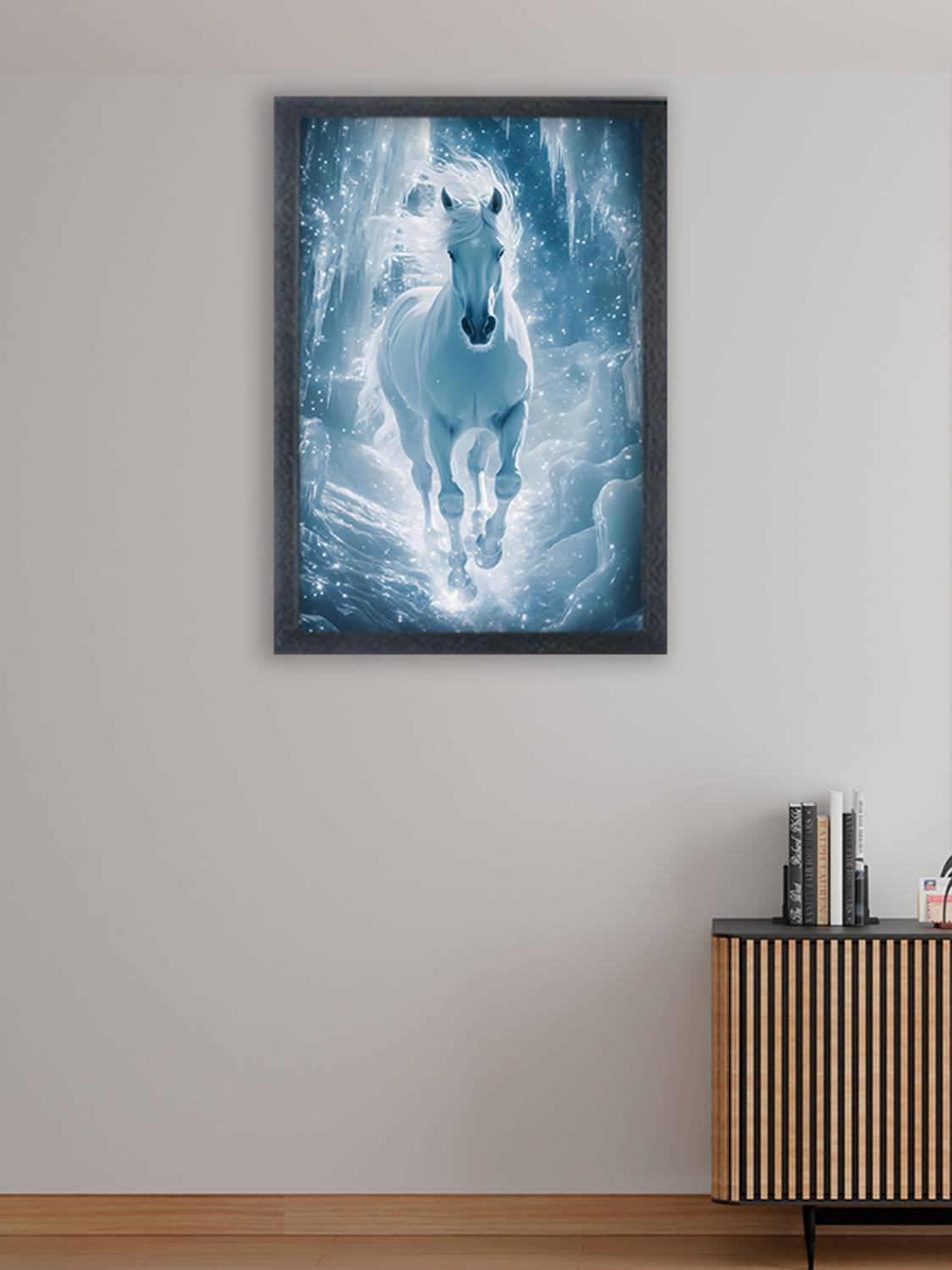 Devgifts Seven Horse Photo Frame For Wall Mounted Painting Digital