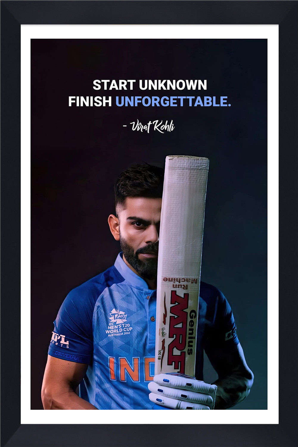 Image of Gita Govinda Virat Kohli glossy Digital Reprint 13.5 inch x 9.5 inch Painting