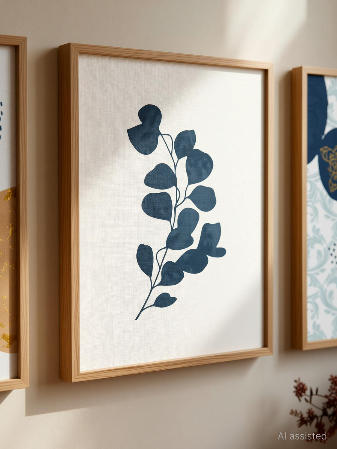 Image of KOTART Boho Wall Art Home Decor Wall Painting For Living Room Office Bedroom Digital Reprint 17 inch x 13 inch Painting