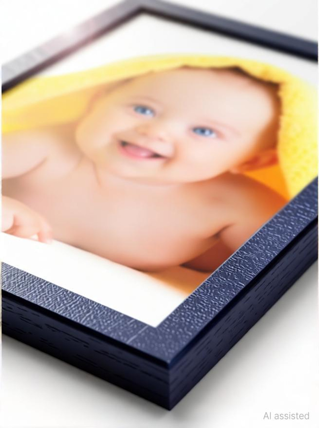 Image of pnf Poster And Frame New Born Baby Photo Frame | Living, Bedroom | Home Decor Item Digital Reprint 14 inch x 10 inch Painting