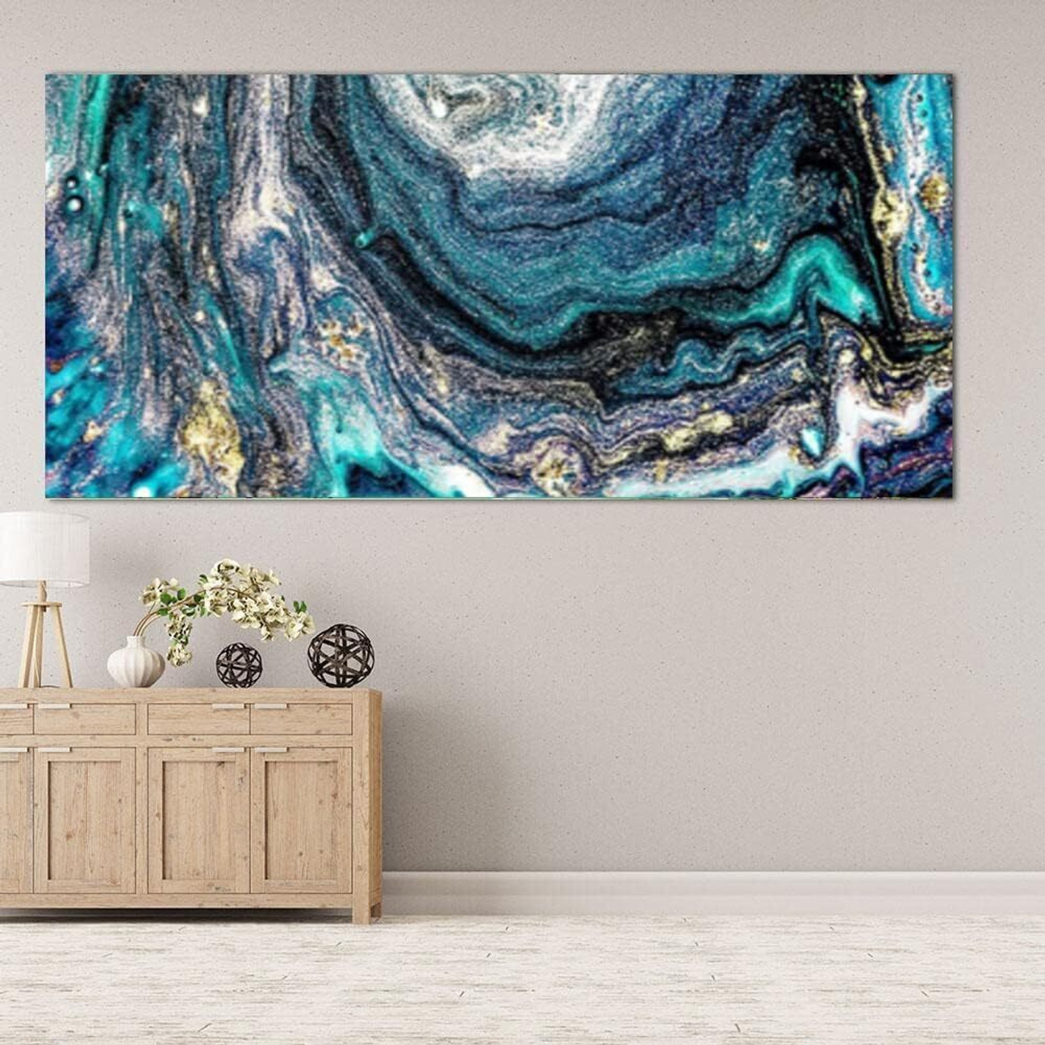 Image of TREXEE Large Size DIY 5D Diamond Painting Kits for Adults Kids DIY PNB Canvas 16 inch x 31 inch Painting