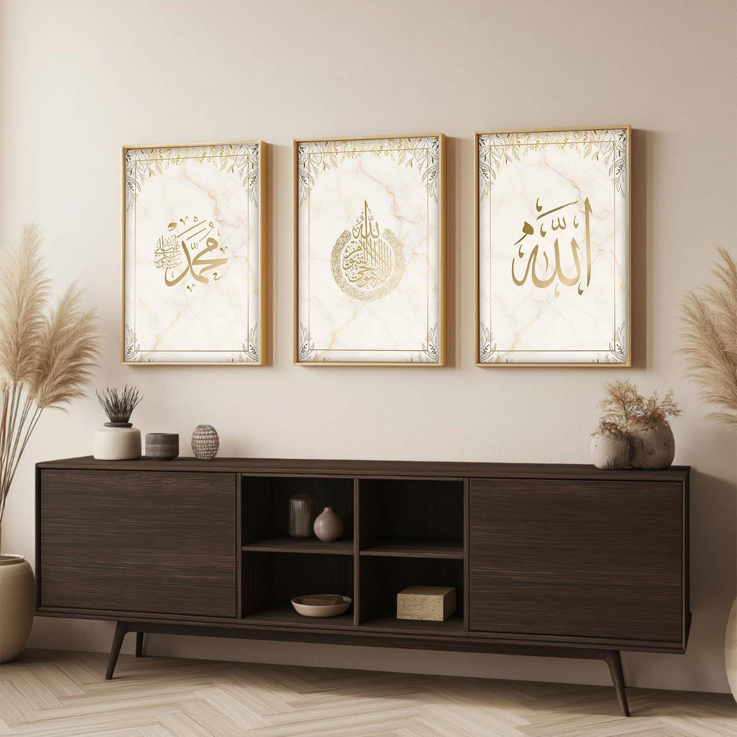 NASTEE 13x19 inch Islamic Wall Art Set - Image 3