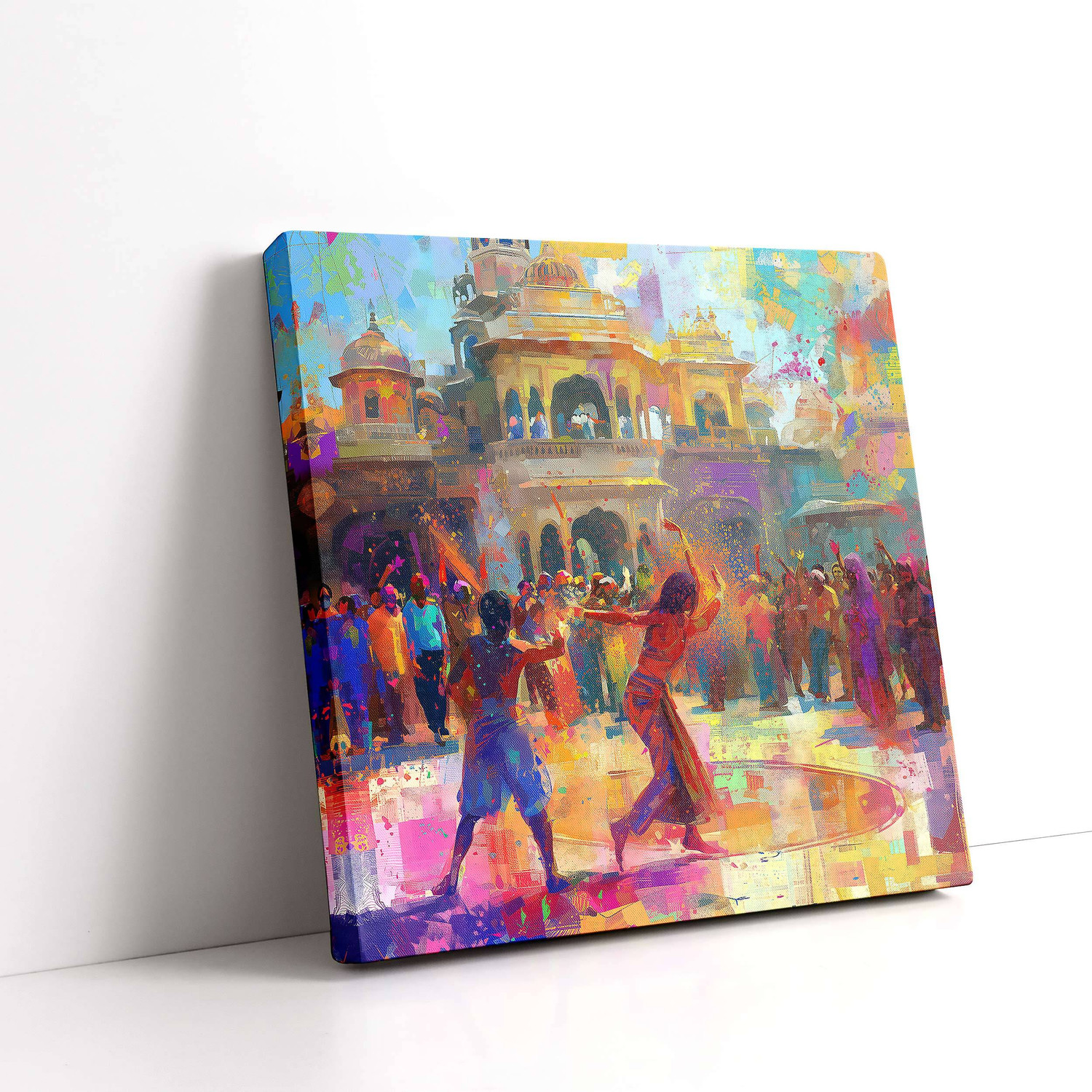 Image of Indianara Canvas 24 inch x 24 inch Painting