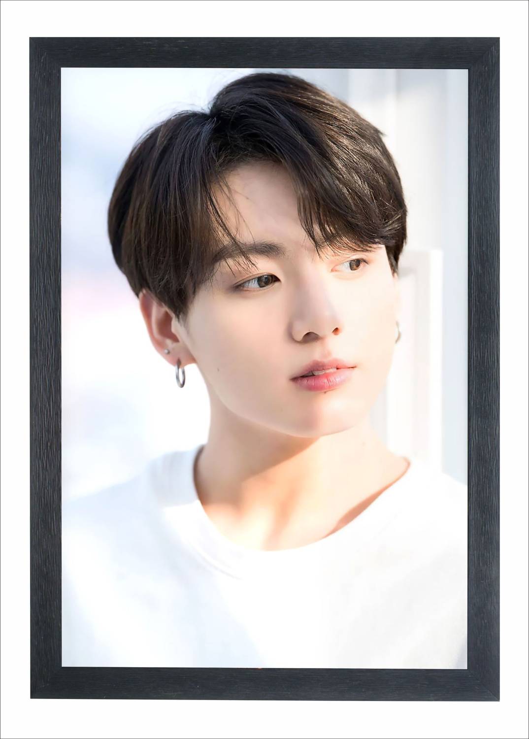 ARTLY BTS Jungkook Photo Frame For Wall Mounted Painting Digital