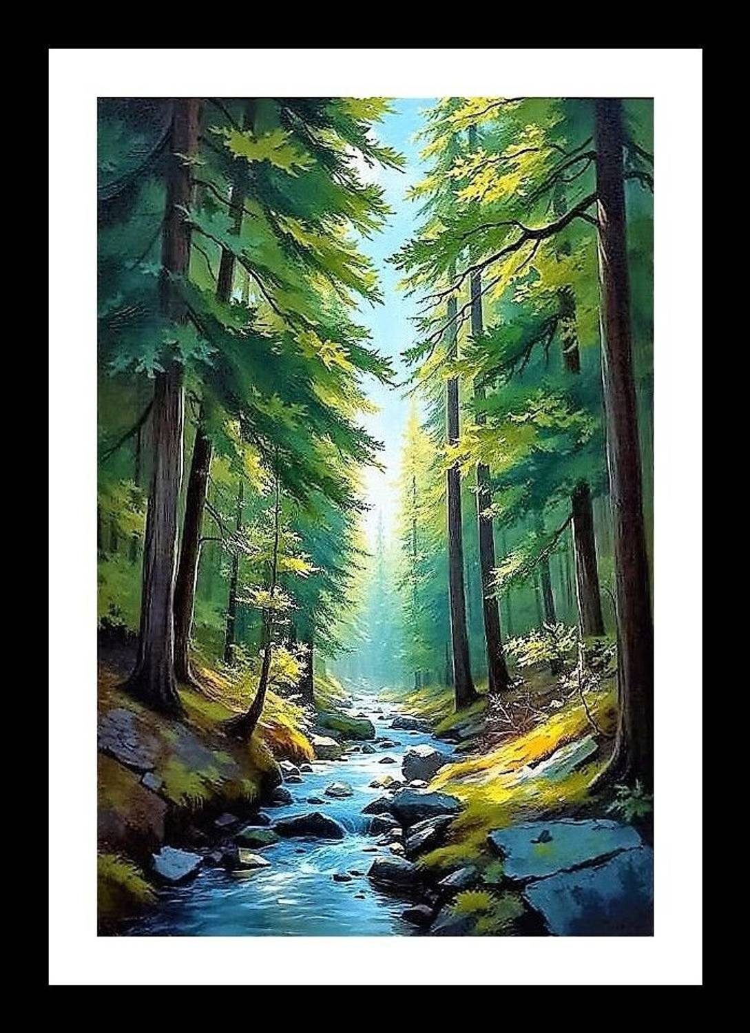 PIXSIN Digital Reprint 18 inch x 12 inch Painting Price in India
