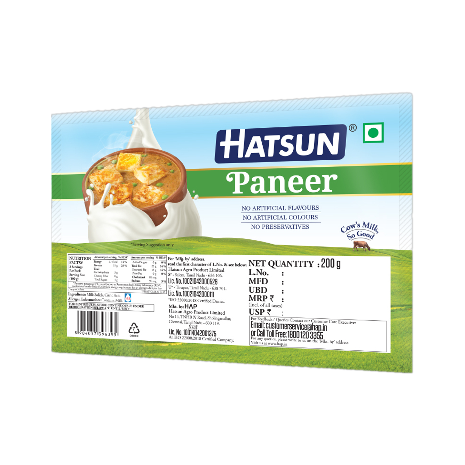 Image of HATSUN Paneer
