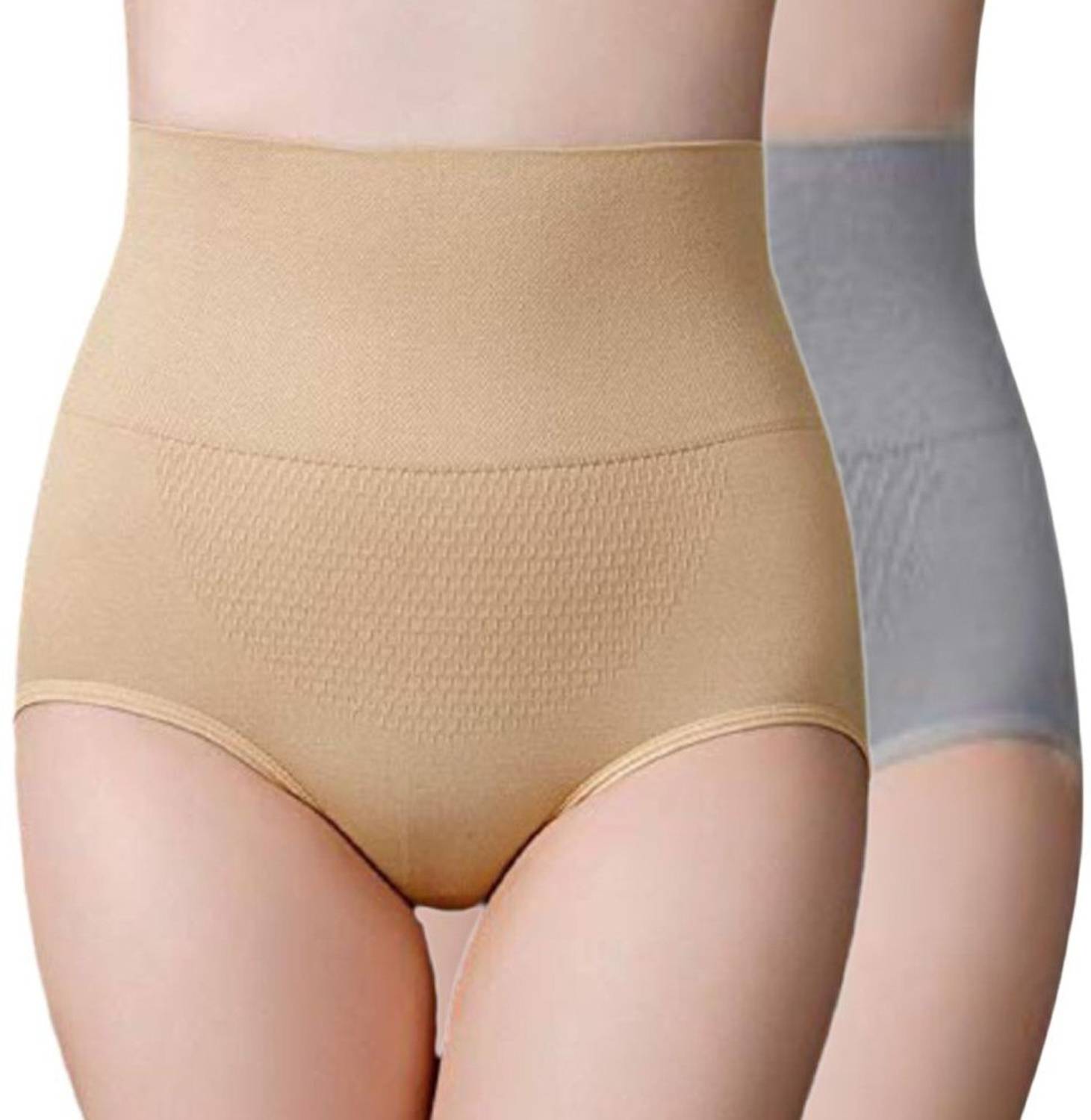 Mynix Women Hipster Grey, Beige Panty