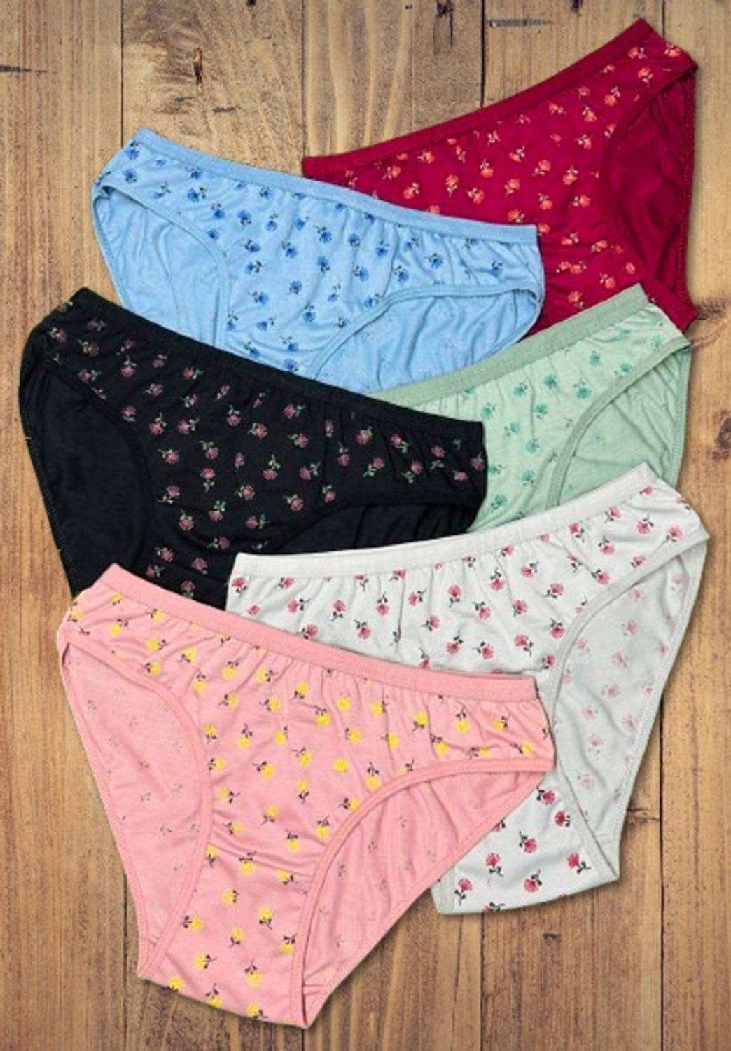 AsadTraders Women Bikini Multicolor Panty