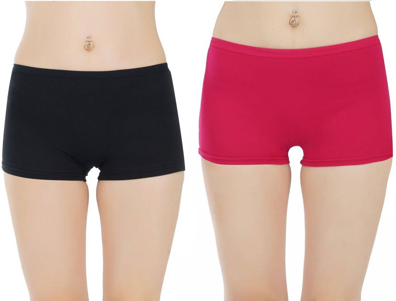 arLa APPAREL Women Boy Short Multicolor, Black, Pink Panty