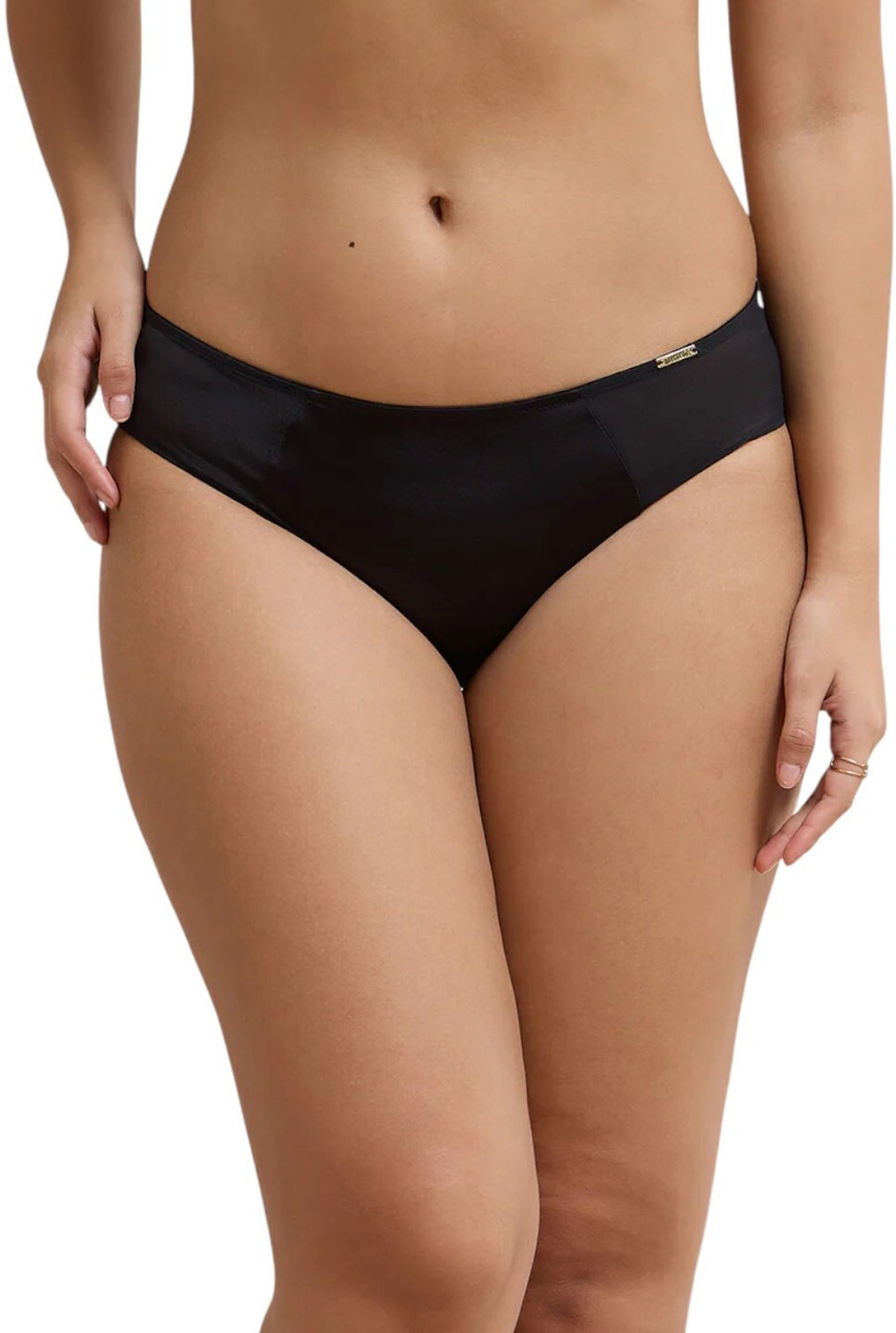 Image of Amante Women Bikini Black Panty