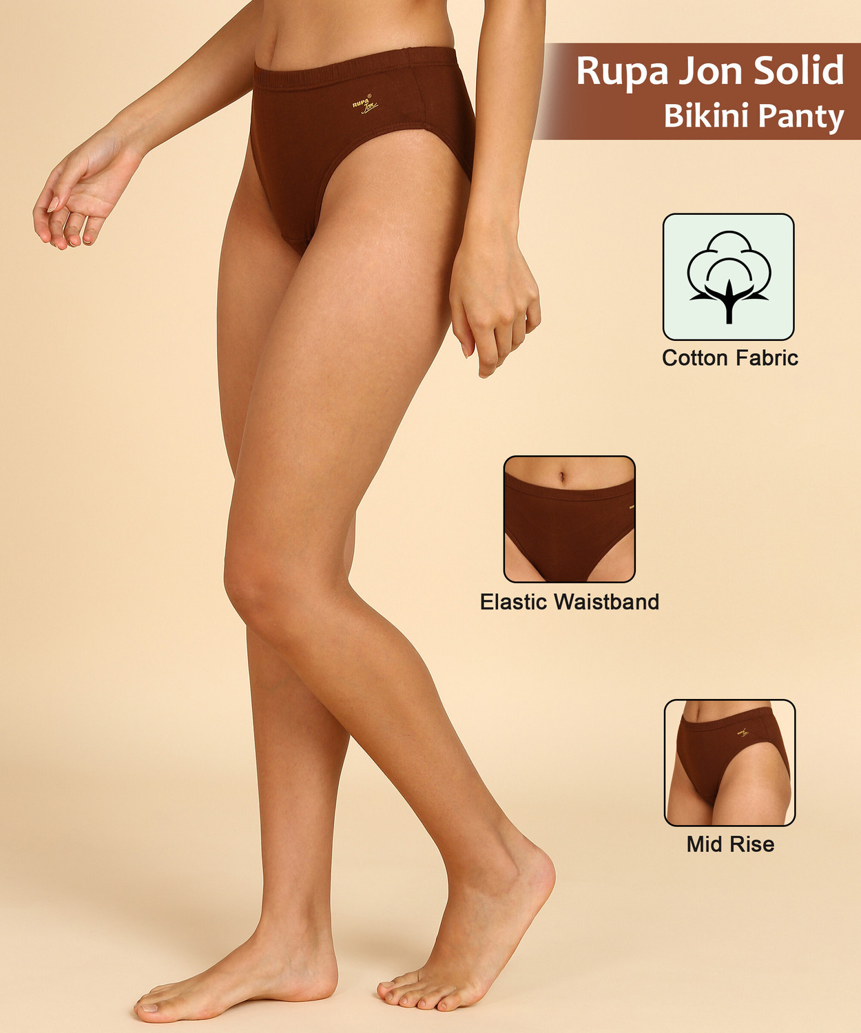 Image of RUPA Women Hipster Multicolor Panty
