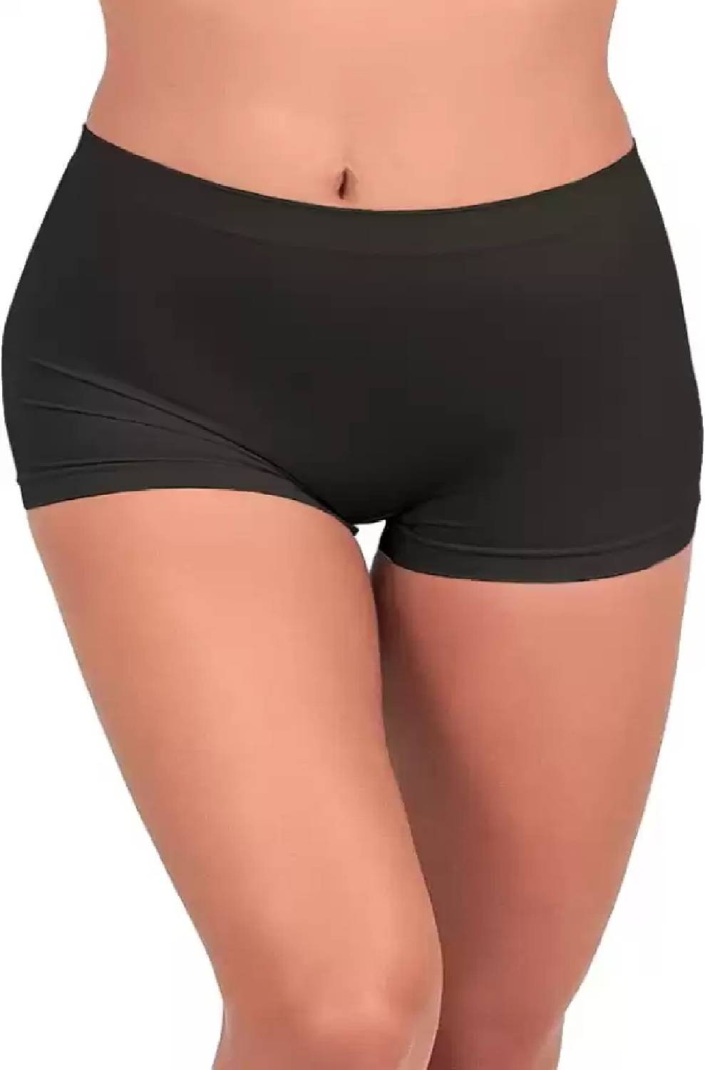 Ullas Solid Women Black Cycling Shorts