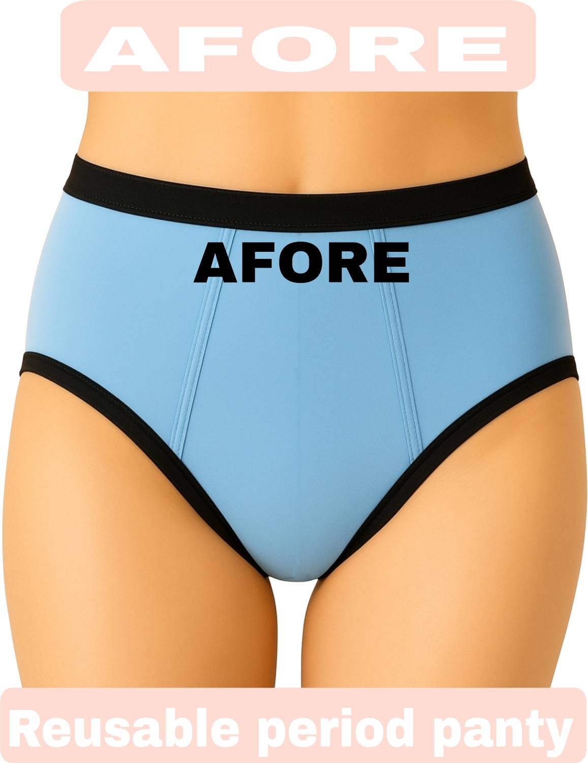 AFORE Women Periods Blue Panty