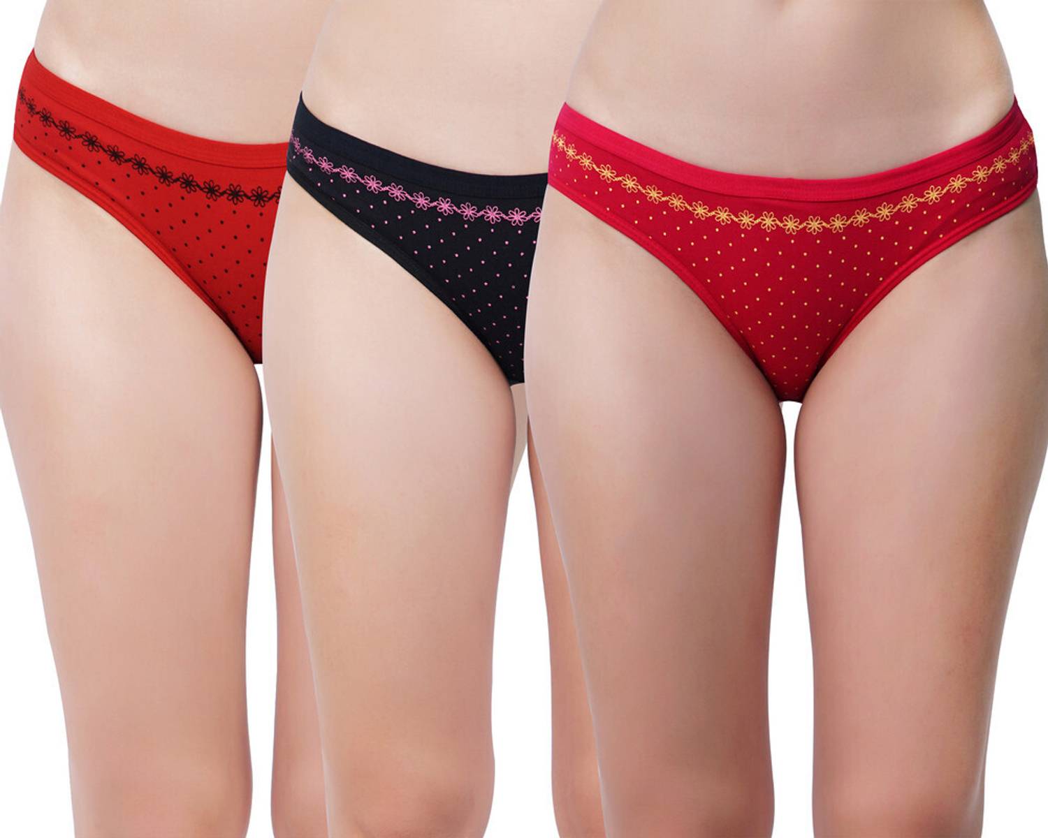 B-SOFT Women Hipster Multicolor Panty